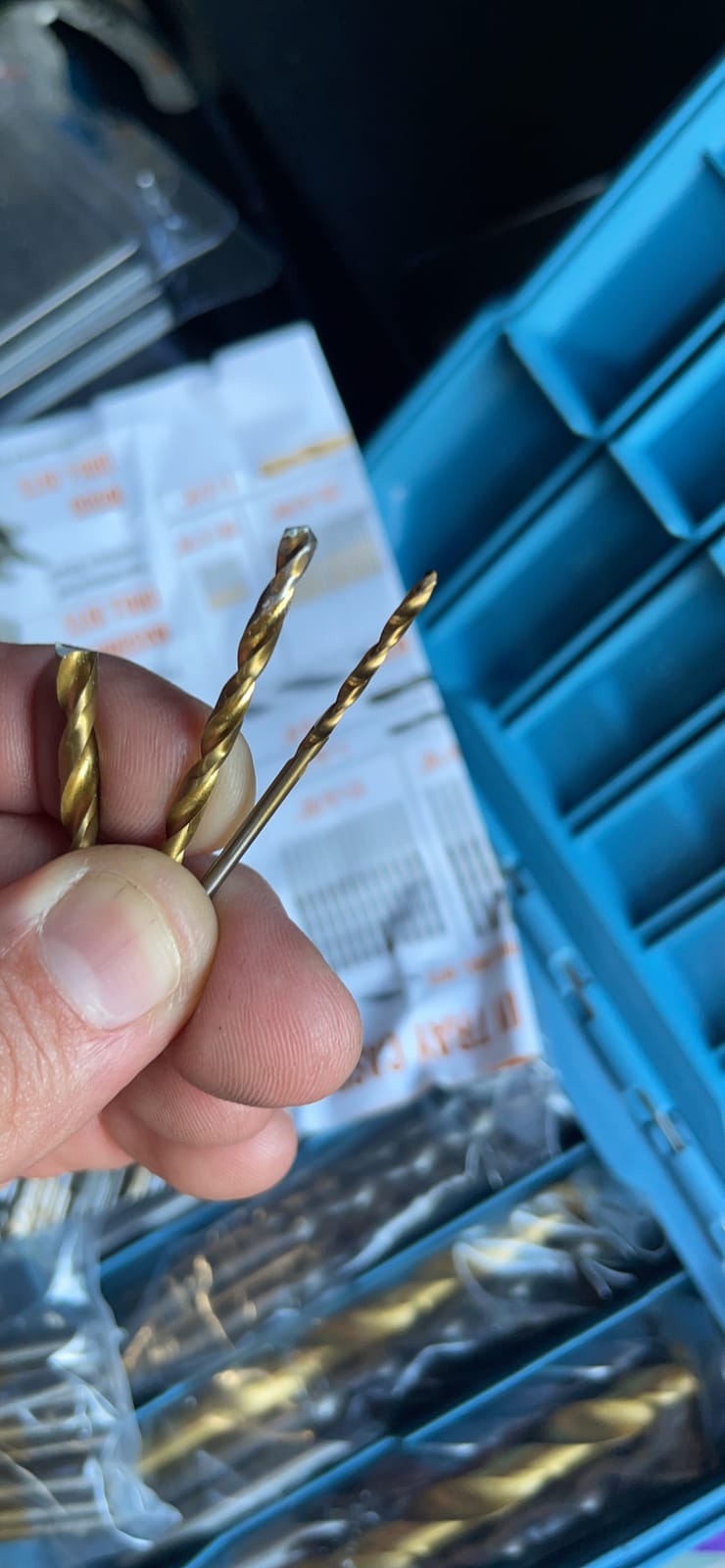 Hi-Spec SAE HSS Drill Bit Set for Metal, Wood and Drywall, 1/16-3/8 in customer photo 1
