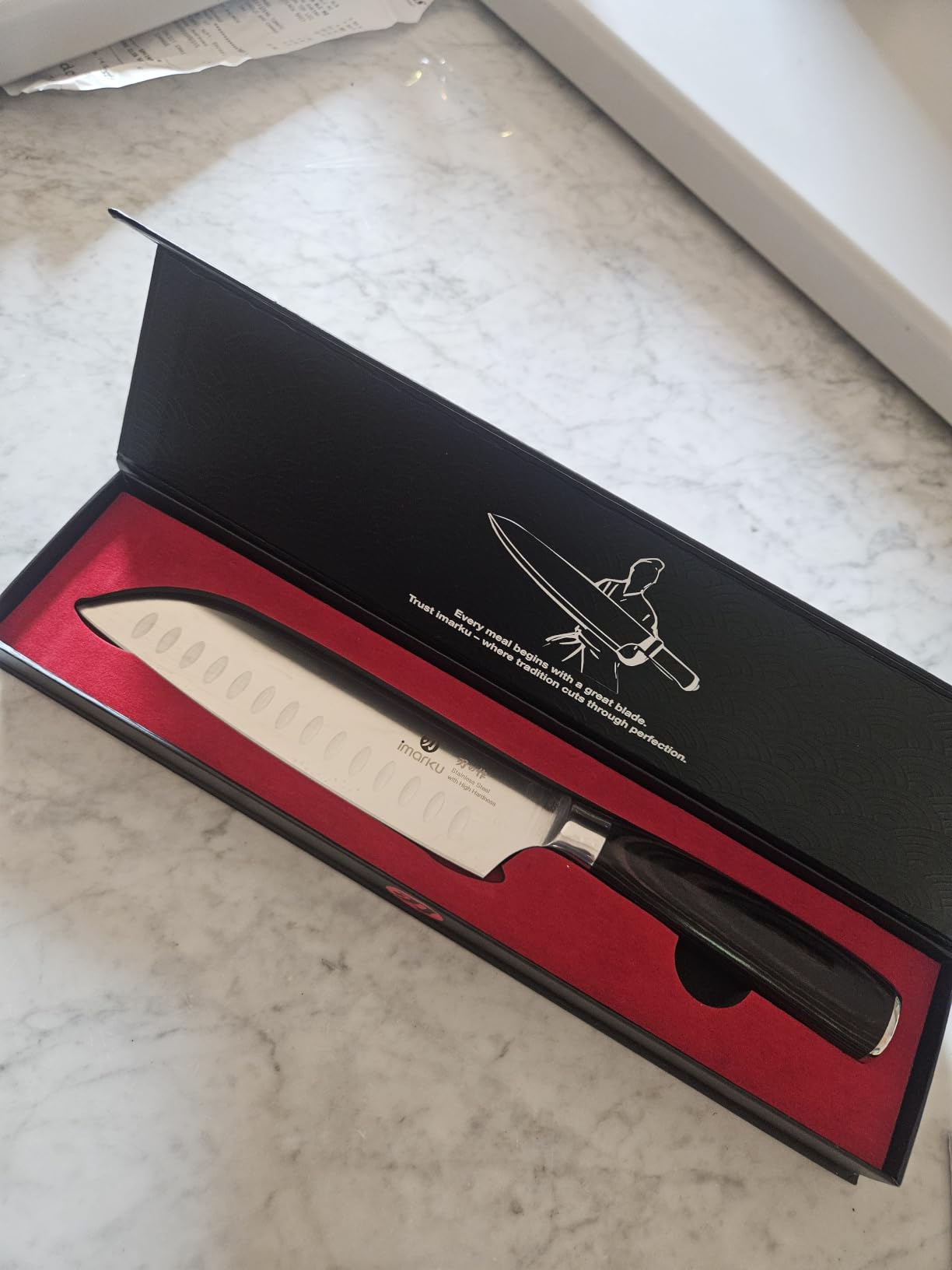 imarku Fillet Knife 6 Inch, German High Carbon Stainless Steel Boning Knife customer photo 2