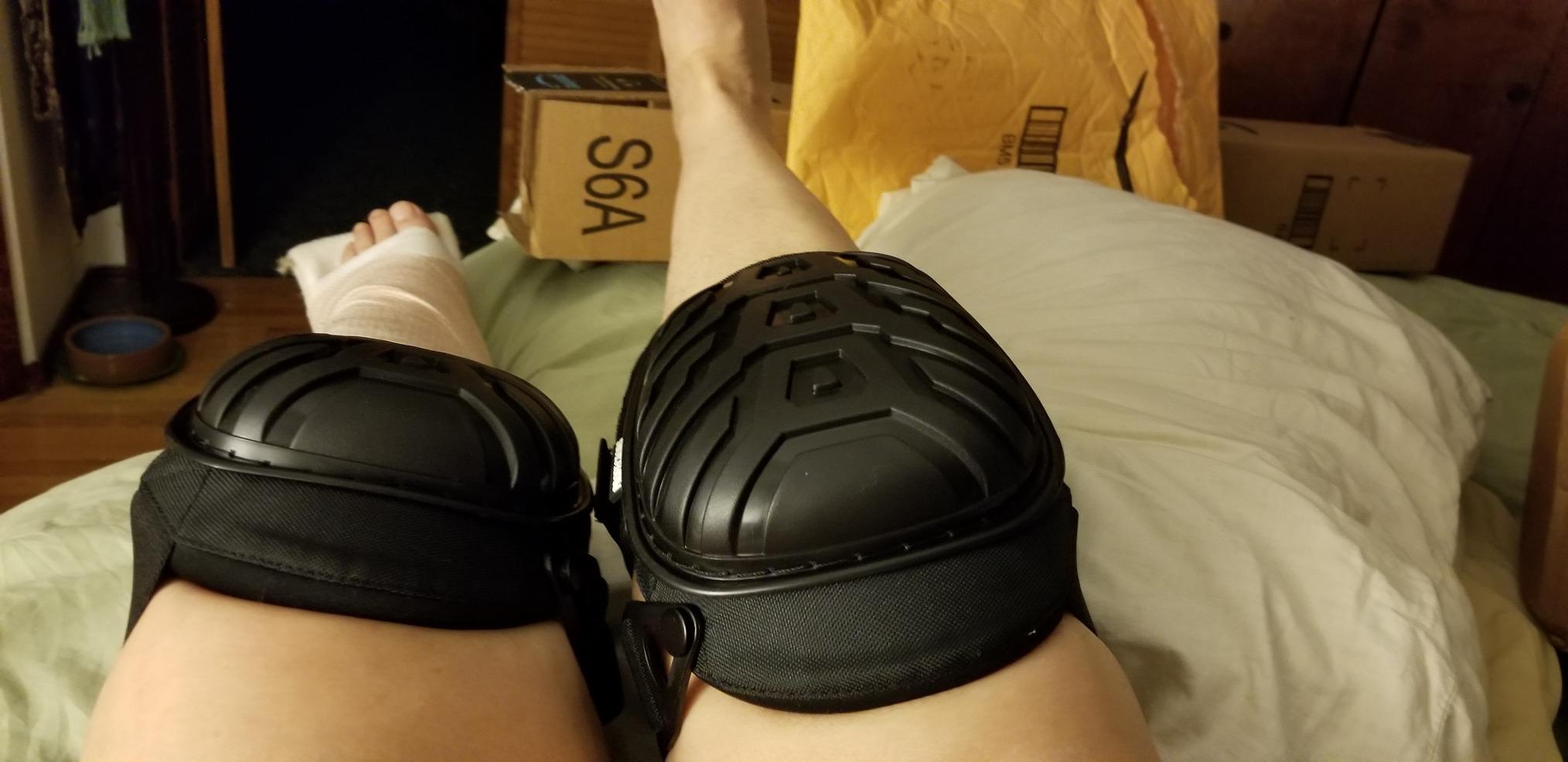 CE' CERDR Professional Knee Pads for Work - Heavy Duty Foam Padding Kneepads for Construction, Gardening, Flooring with Comfortable Gel Cushion to Save Your Knees (Knee High) customer photo 2