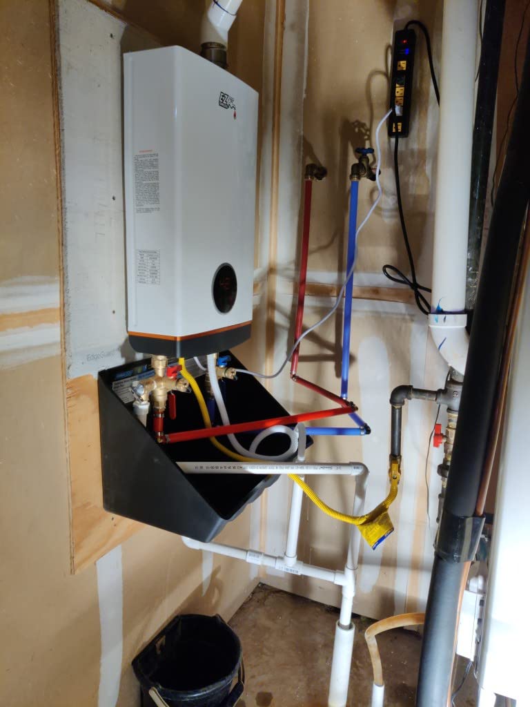 EZ Ultra HE Natural Gas Indoor Condensing Tankless Water Heater - Digital Display - Whole Home customer photo 2