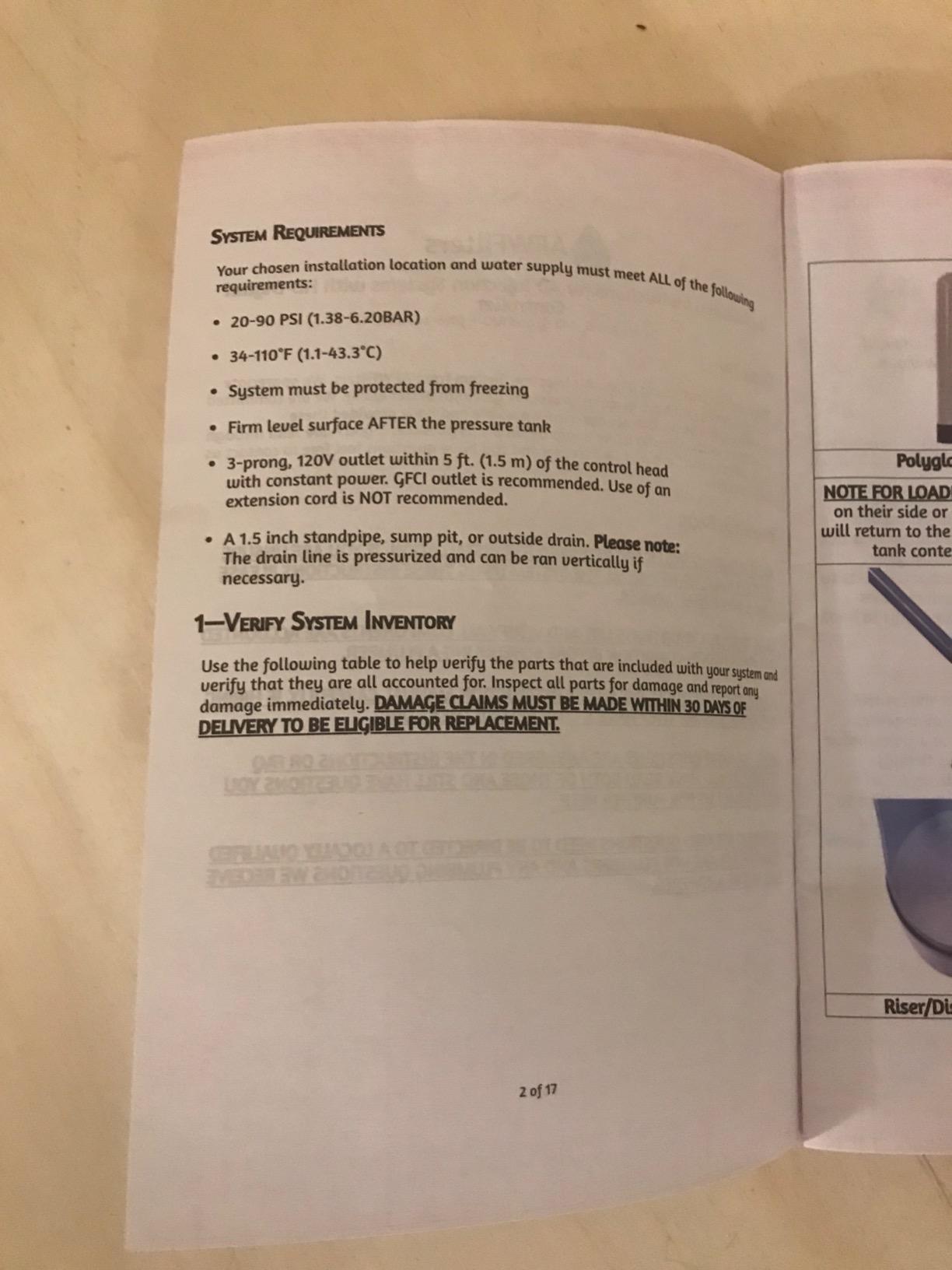 Air Injection Iron Eater Filter 1.0. Removes Iron, Manganese, H2S customer photo 2
