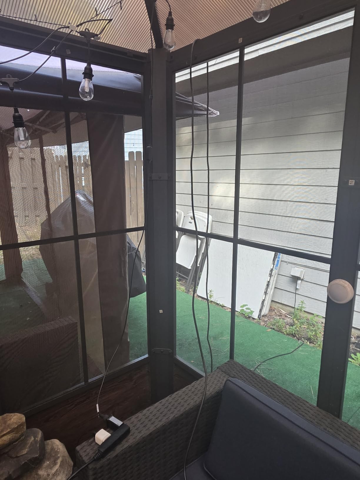 UltraPro 25 Ft Outdoor Extension Cord, 3 Outlet Power Strip customer photo 2
