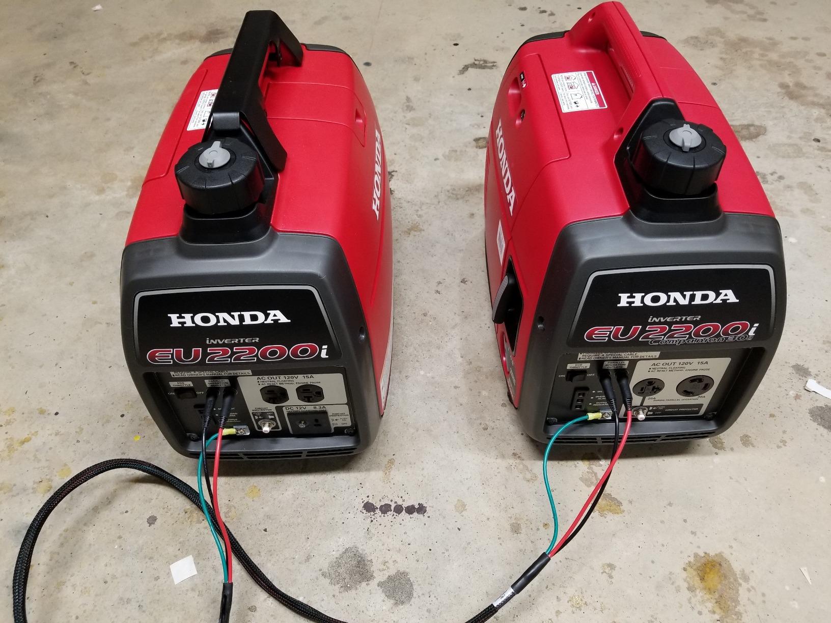 Honda EU2200i Companion 2200 Watt Inverter Generator (EU2200ITAN1) customer photo 1