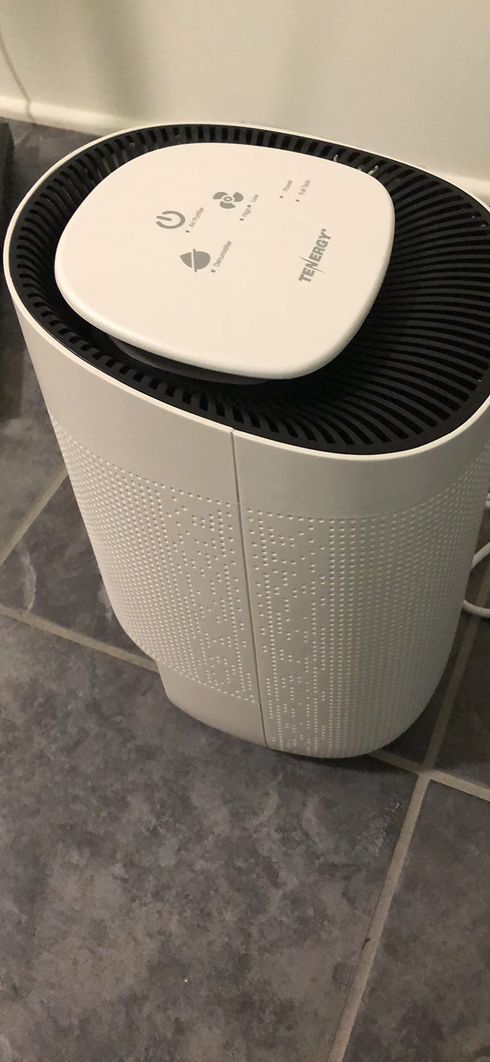 Tenergy Sorbi 1000ml Air Dehumidifier w/Purifying Function, True HEPA Filter, Auto Shutoff, Touch Control Adjustable Air Speed, Ultra-Quiet, Ideal for Closets & Bathrooms customer photo 1