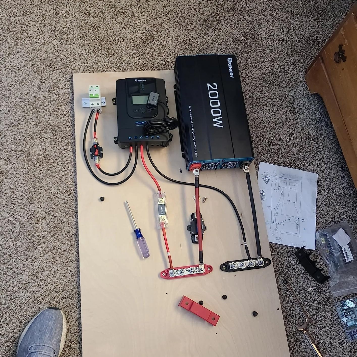 Renogy 400Watt Premium Solar Kit with 40A MPPT Charge Controller customer photo 2