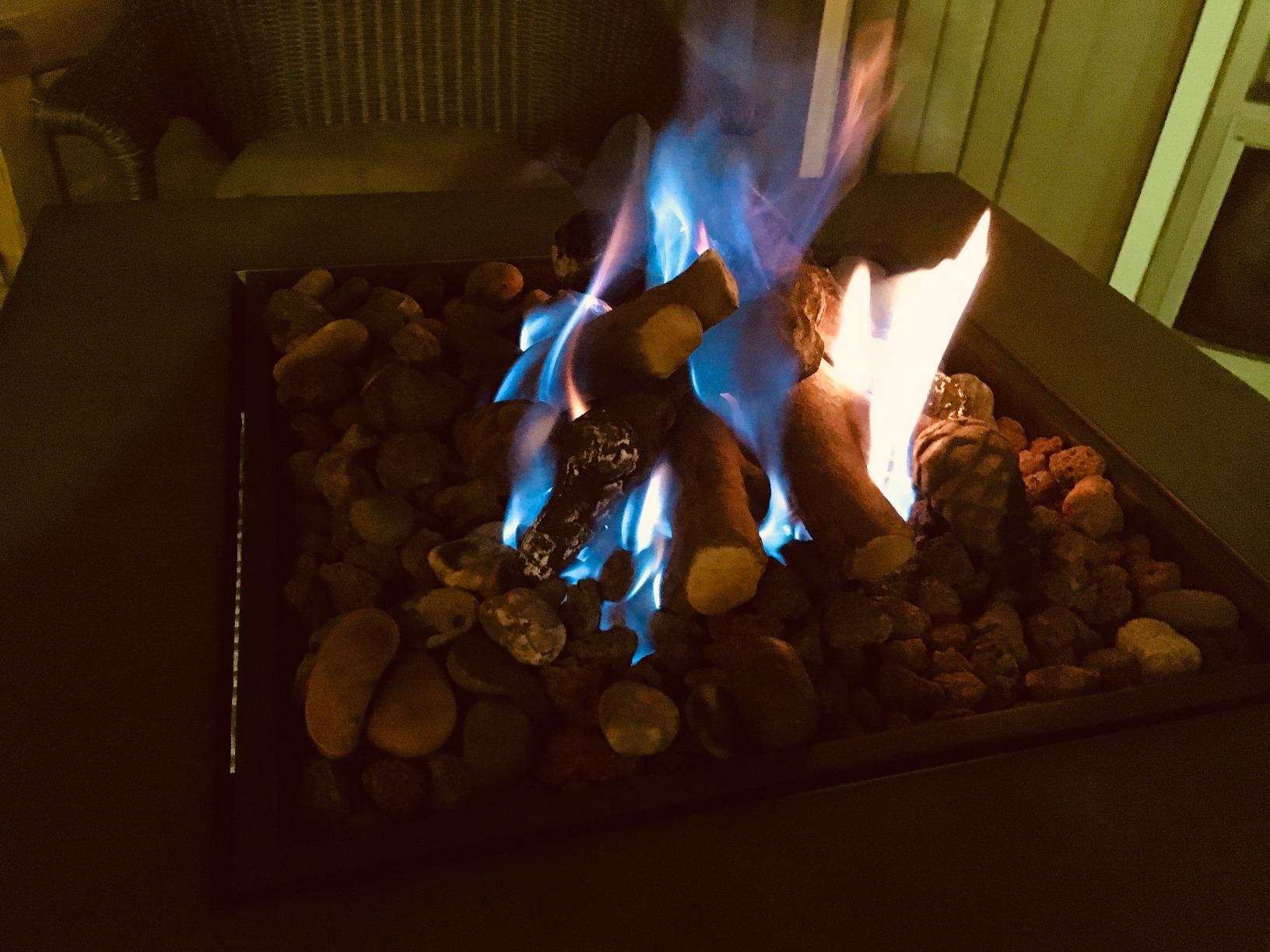 Skyflame 10 Small Piece Set of Ceramic Wood Logs and Pine Cones customer photo 2