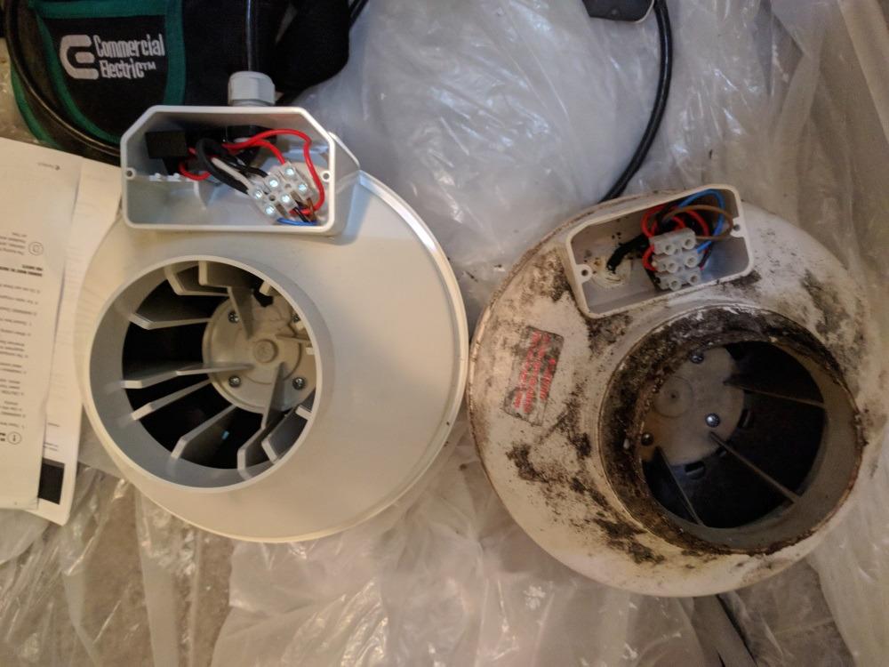 Fantech Rn2 Radon Mitigation Fan, 4.5 in Duct, 123 CFM, Residential System customer photo 1