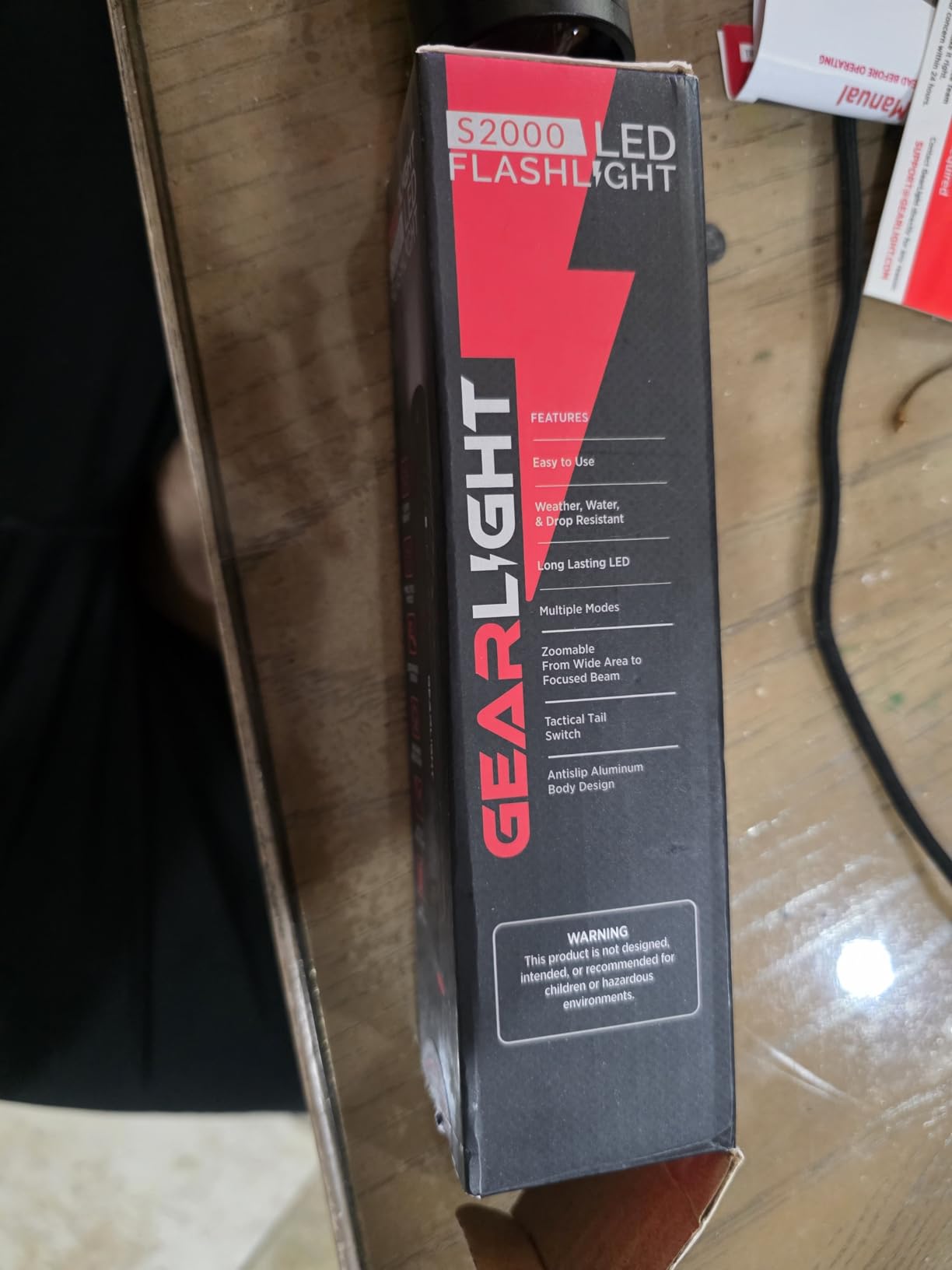 LED Flashlight High Lumens, Tactical Flashlight Battery Powered (Batteries Not Included), Bright Handheld Flashlight for Camping, Hunting, Home, Security, Hiking, Walking at Night & Emergency Use customer photo 2