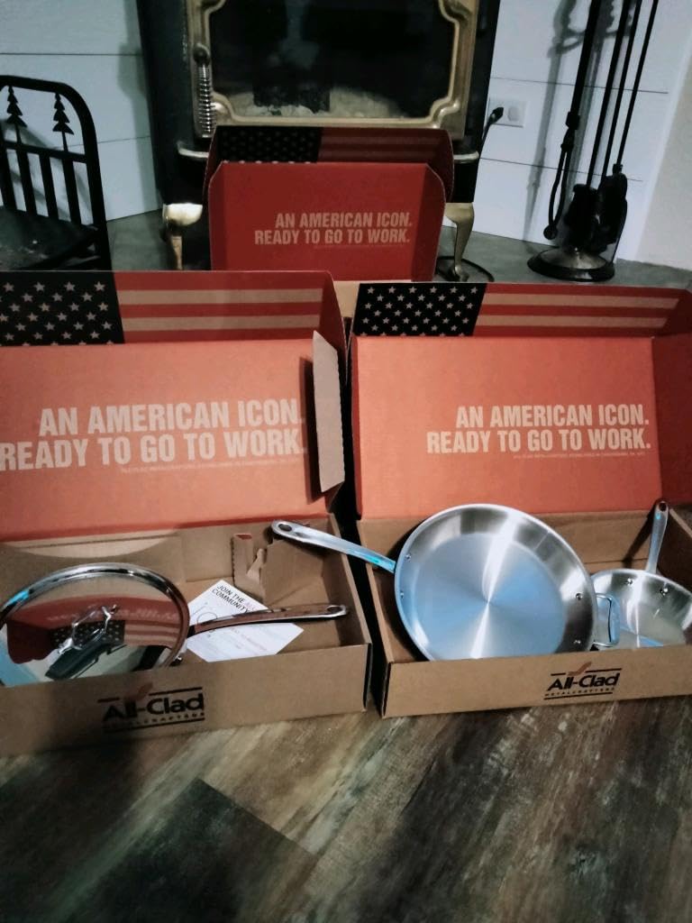 All-Clad D3® Stainless Steel Cookware Set, 7-Piece, Made in the USA customer photo 2