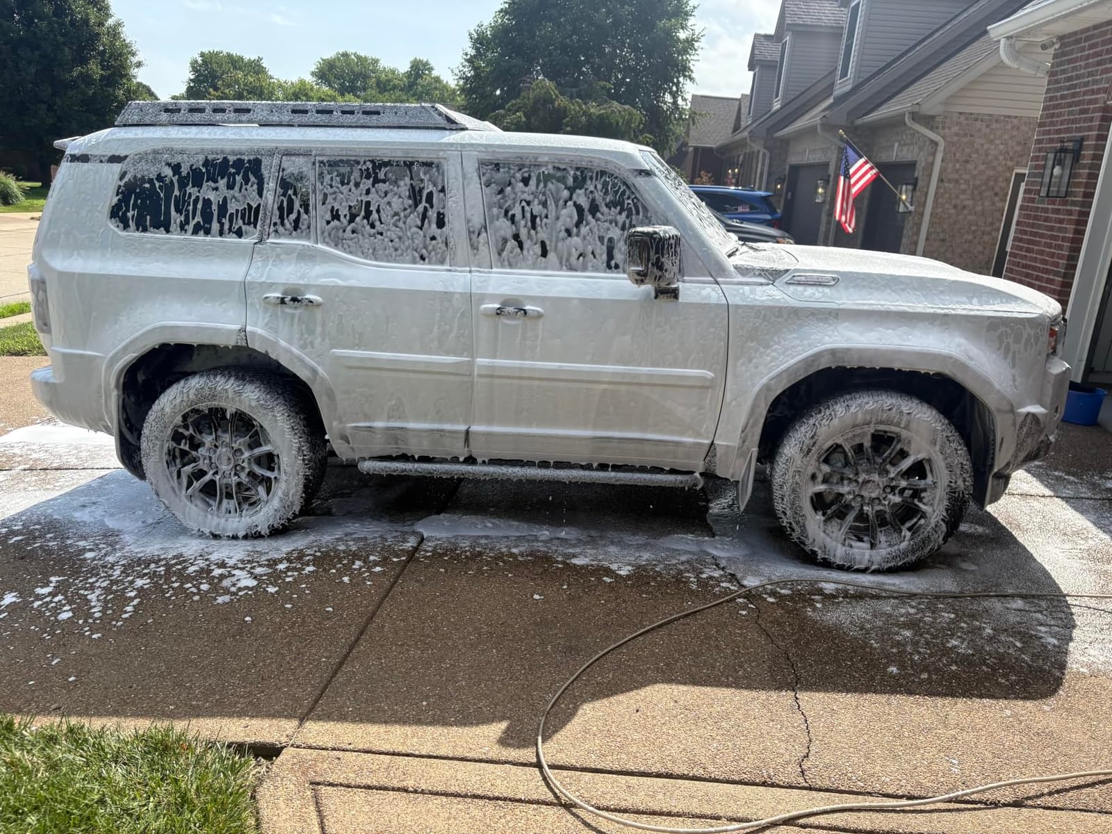 Tool Daily Foam Cannon with 1/4 Inch Quick Connector, 1 Liter, 5 Pressure Washer Nozzle Tips customer photo 1