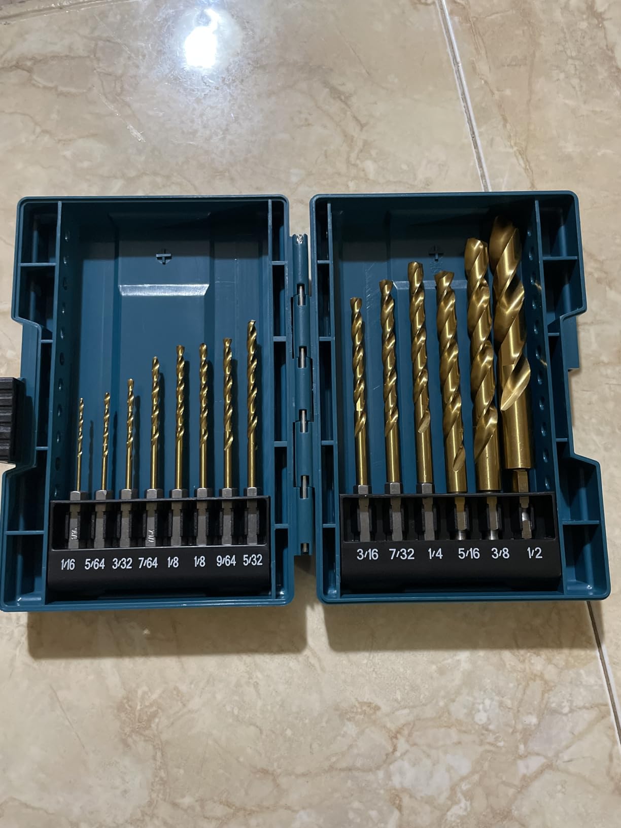 Makita B-65399 Impact Gold 14 Pc. Titanium Drill Bit Set, 1/4 in. Hex Shank customer photo 1