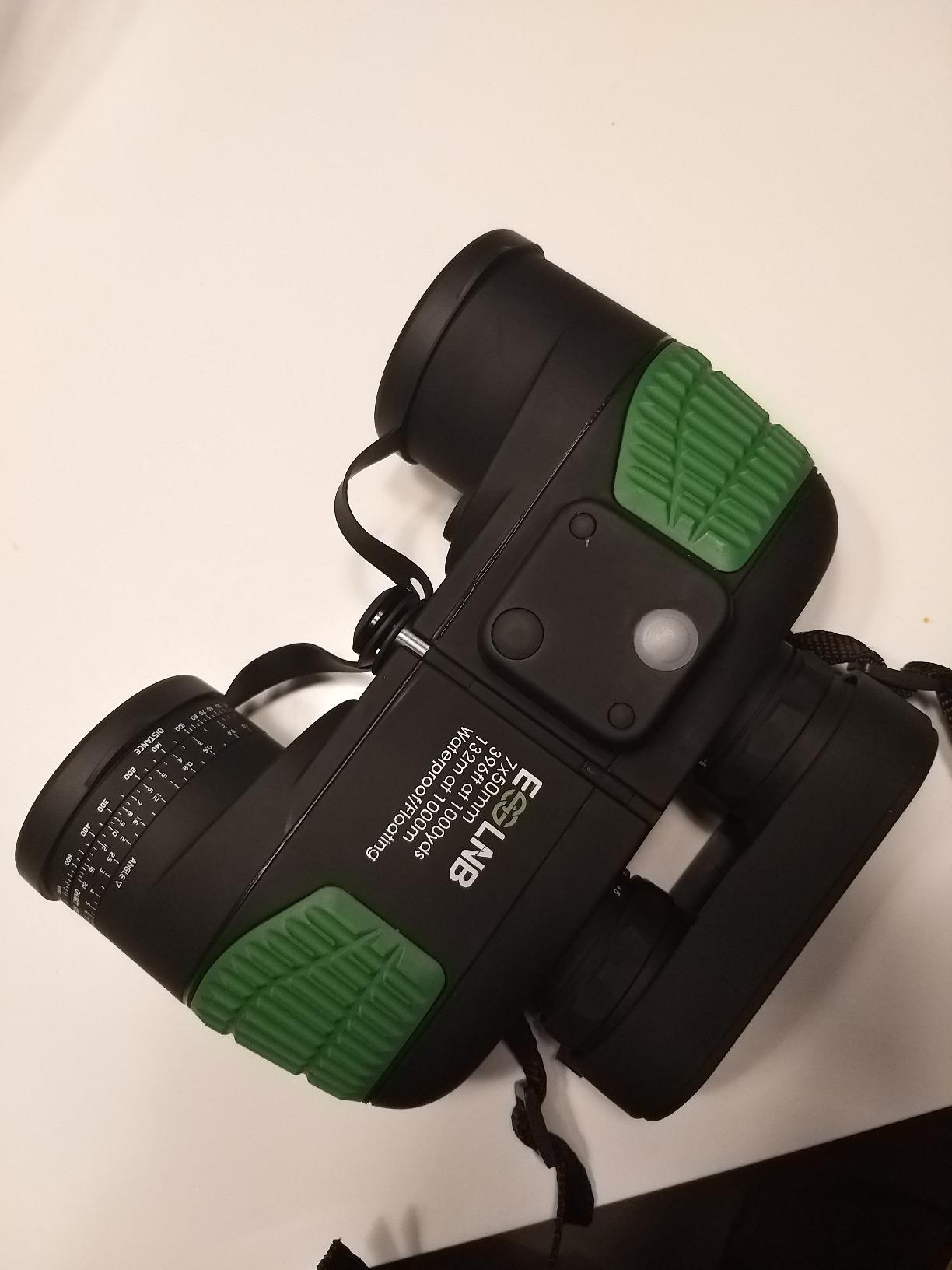 ESSLNB 7x50 Marine Binoculars, IPX7 Waterproof with Compass & Rangefinder customer photo 1
