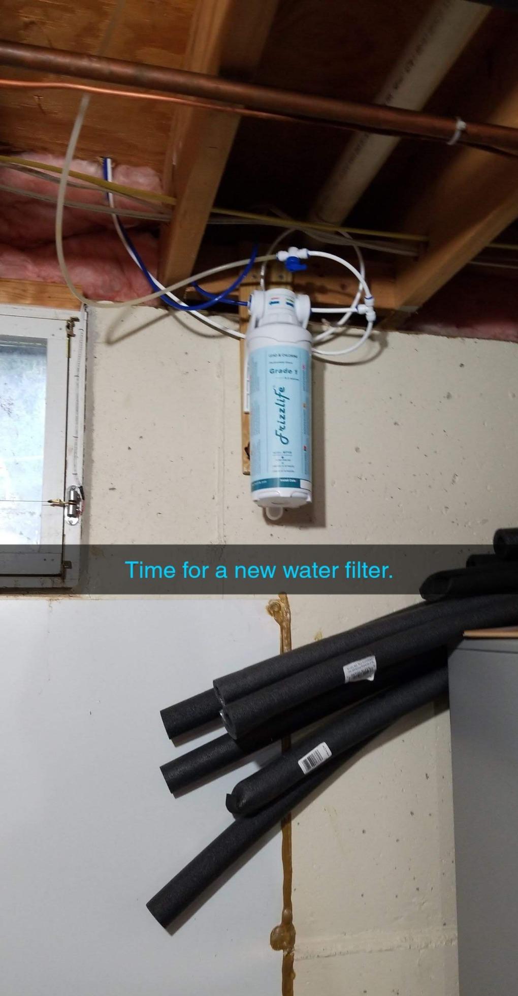 Frizzlife Under Sink Water Filter-NSF/ANSI 53&42 Certified Drinking Water Filtration System-0.5 Micron Removes Lead, Chlorine,Bad Taste & Odor, W/Dedicated Faucet customer photo 1