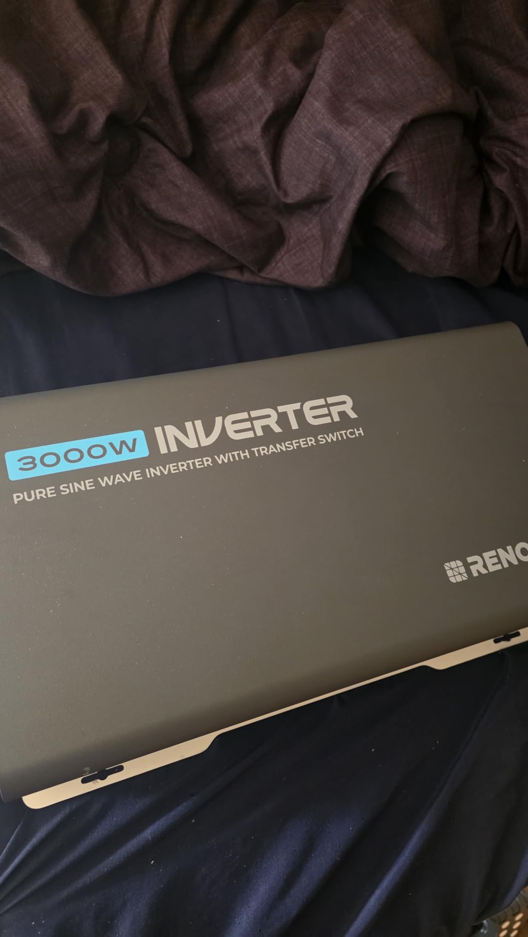 Renogy Inverter P2 1000W Pure Sine Wave Inverter 12V DC to 120V AC, Off-Grid Solar Power Converter for Home, RV, Truck, with Built-in 5V/2.1A USB Port, AC Hardwire Port, Remote Controller customer photo 1