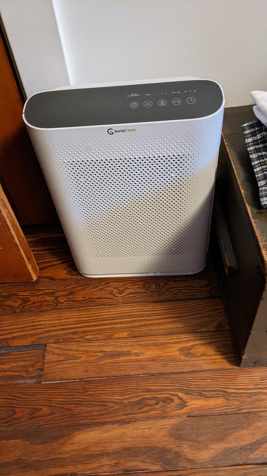 Air Purifier for Home Allergies & Pets | 4-in-1 H13 True HEPA Filter/Ionizer/Carbon + UV Light | Portable Air Purifiers for Large Room & Bedroom Odor Elimination - InvisiClean Aura II customer photo 2