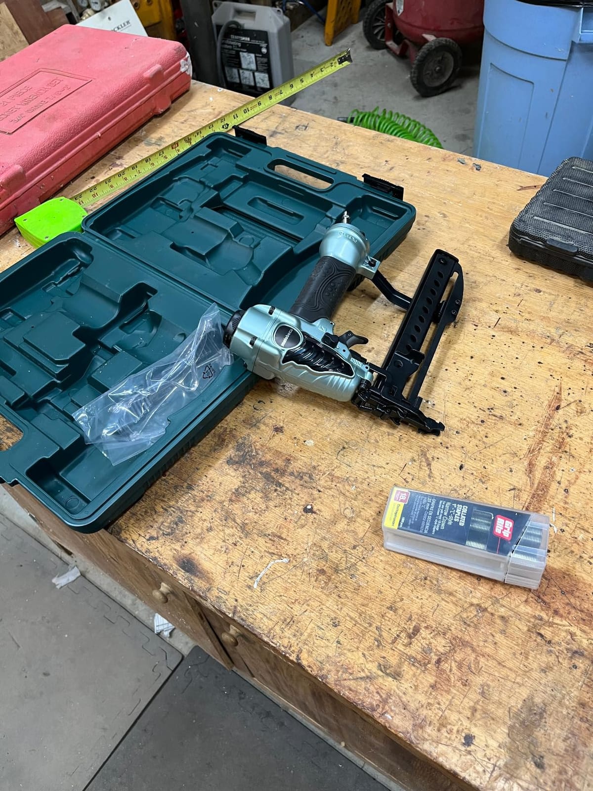 Metabo HPT Narrow Crown Stapler, 18 Gauge Pneumatic, N3804AB3 customer photo 2
