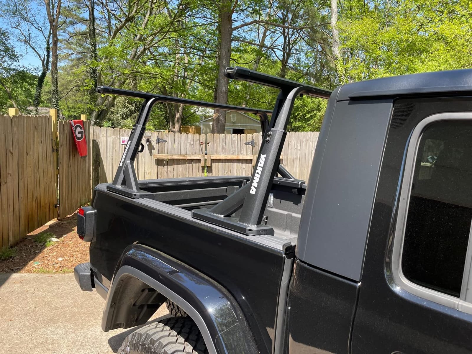 Yakima Adjustable Truck Bed Rack with Tie Down Points & T-Slots, Overhaul HD, Black - Heavy-Duty Hauling Accessories for Travel and Camping - Ideal for Kayaks, Surfboards, and Bikes customer photo 1