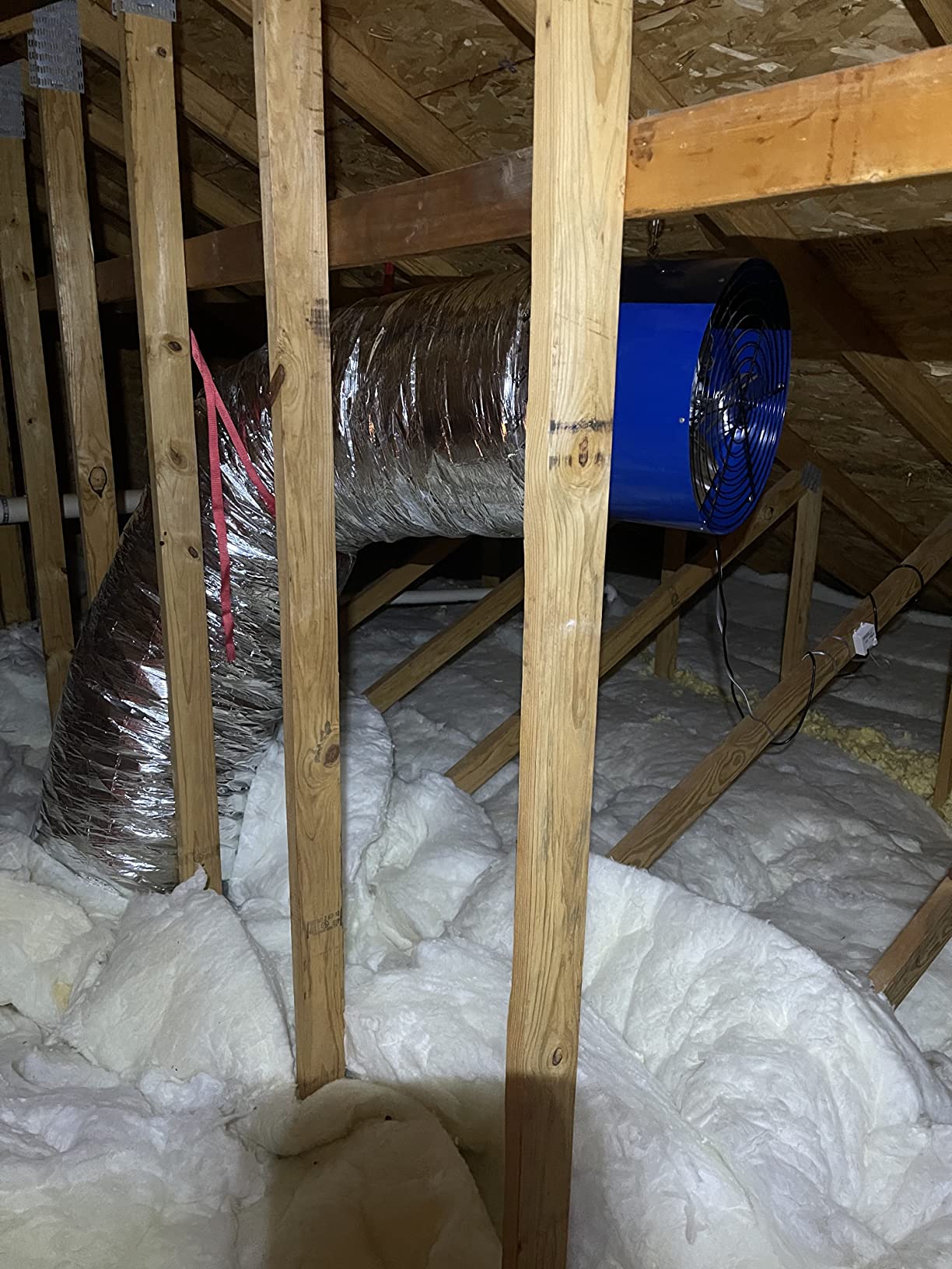 QA-Deluxe 5500 Energy Efficient Whole House Fan 2 Speed Temp/Timer Control customer photo 2