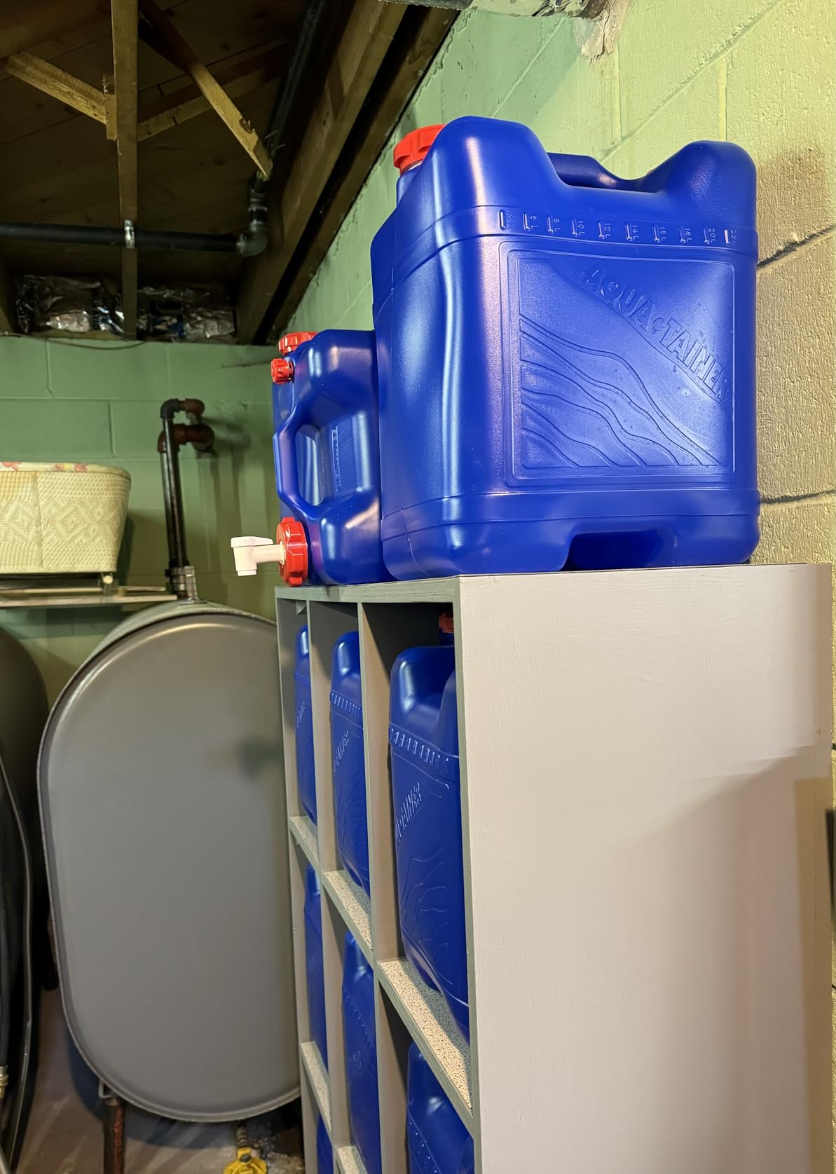 Reliance Products Aqua Tainer 7 Gallon Drinking Water Storage Container Tank (4 Pack) customer photo 1