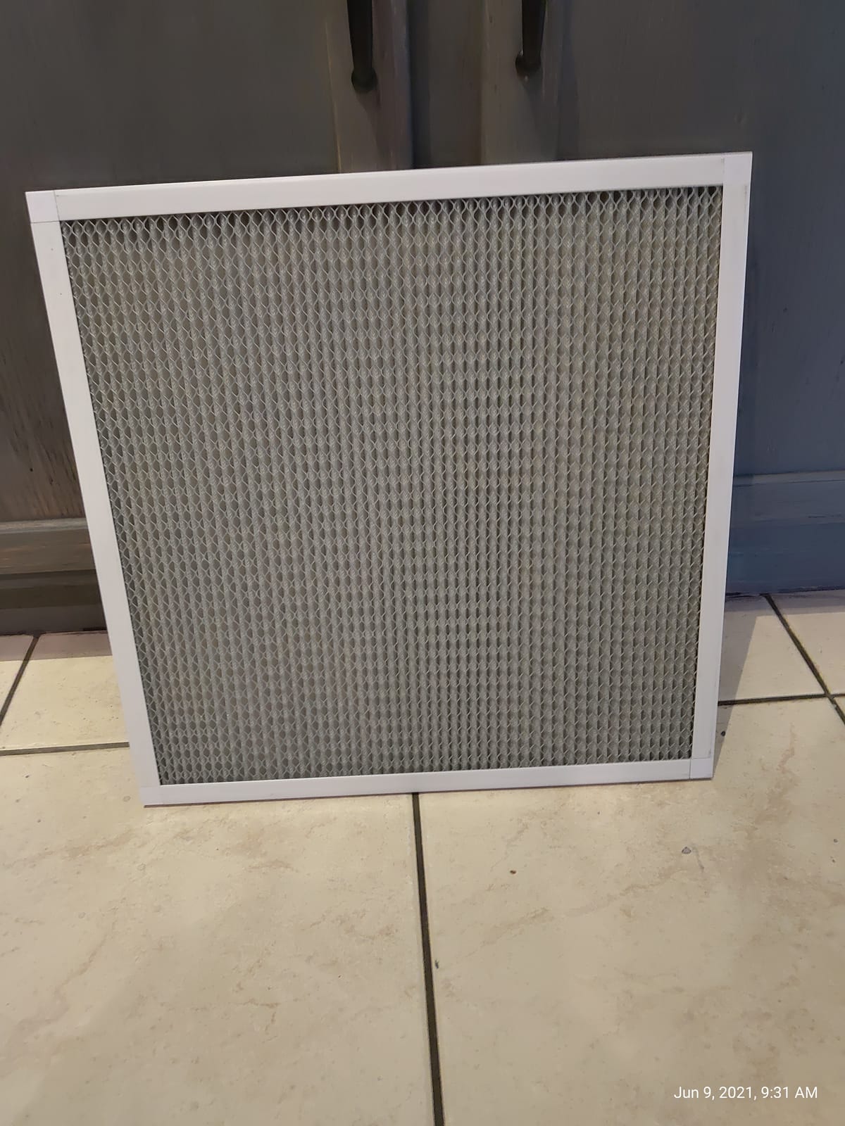 K&N 20x20x1 HVAC Furnace Air Filter, Lasts a Lifetime, Washable, Merv 11, the Last HVAC Filter You Will Ever Buy, Breathe Safely at Home or in the Office (Actual Size 19.6 x 19.6 x 0.8 in), HVC-12020 customer photo 2