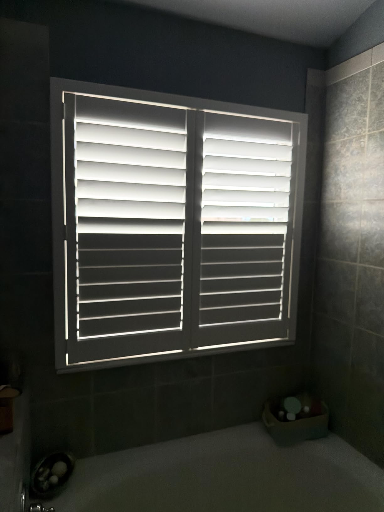 Suncraft Shutters -Plantation Shutters –Custom Made Window Blinds – No Front Tilt Rod - Easy DIY Installation – Interior Plantation Shutters -Privacy Blinds for Kitchen, Bath, Bedroom customer photo 2