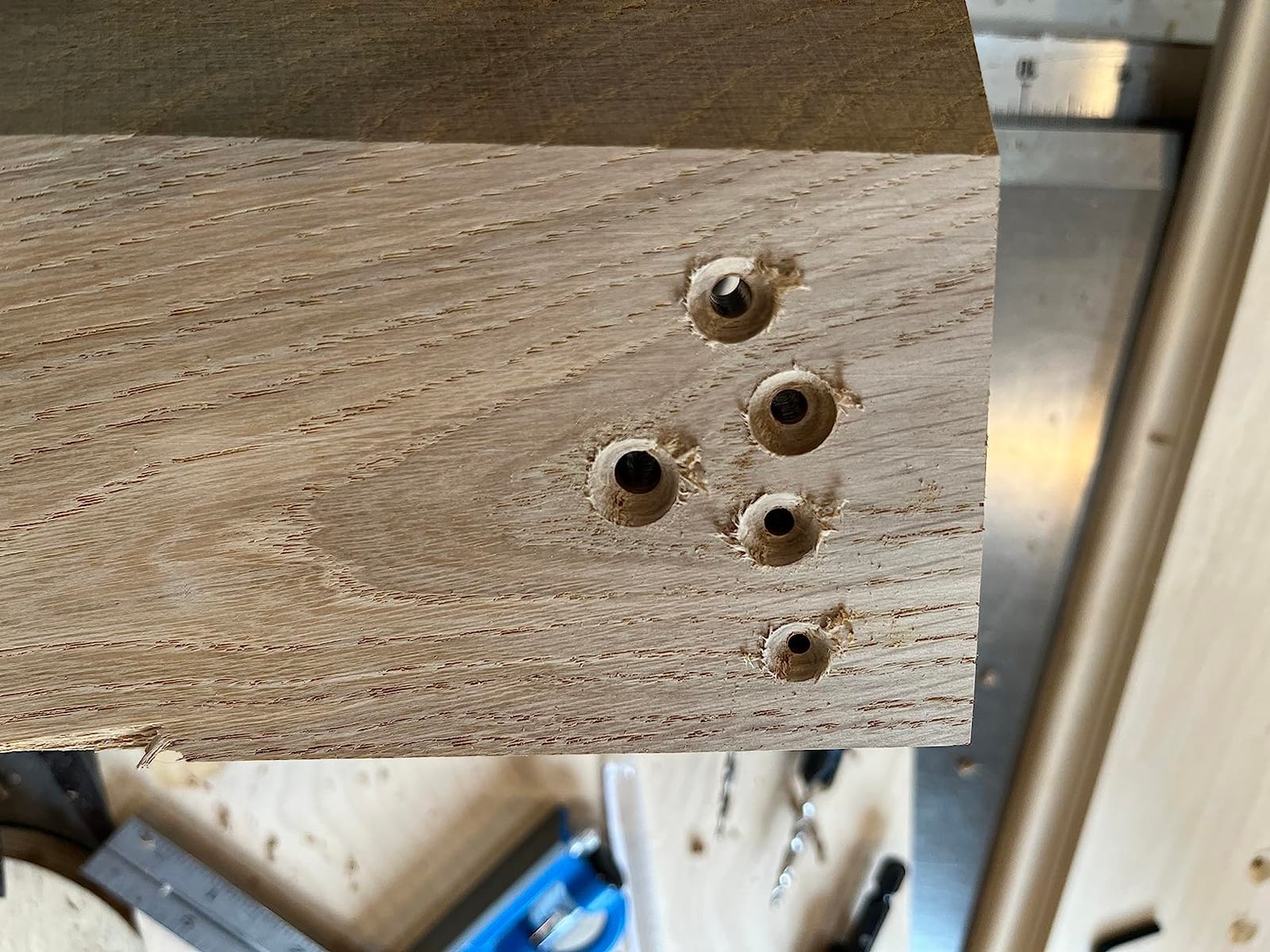 FTG USA Countersink Drill Bit Set 5 Pc Wood #4#6#8#10#12 Tapered Drill Bits customer photo 1