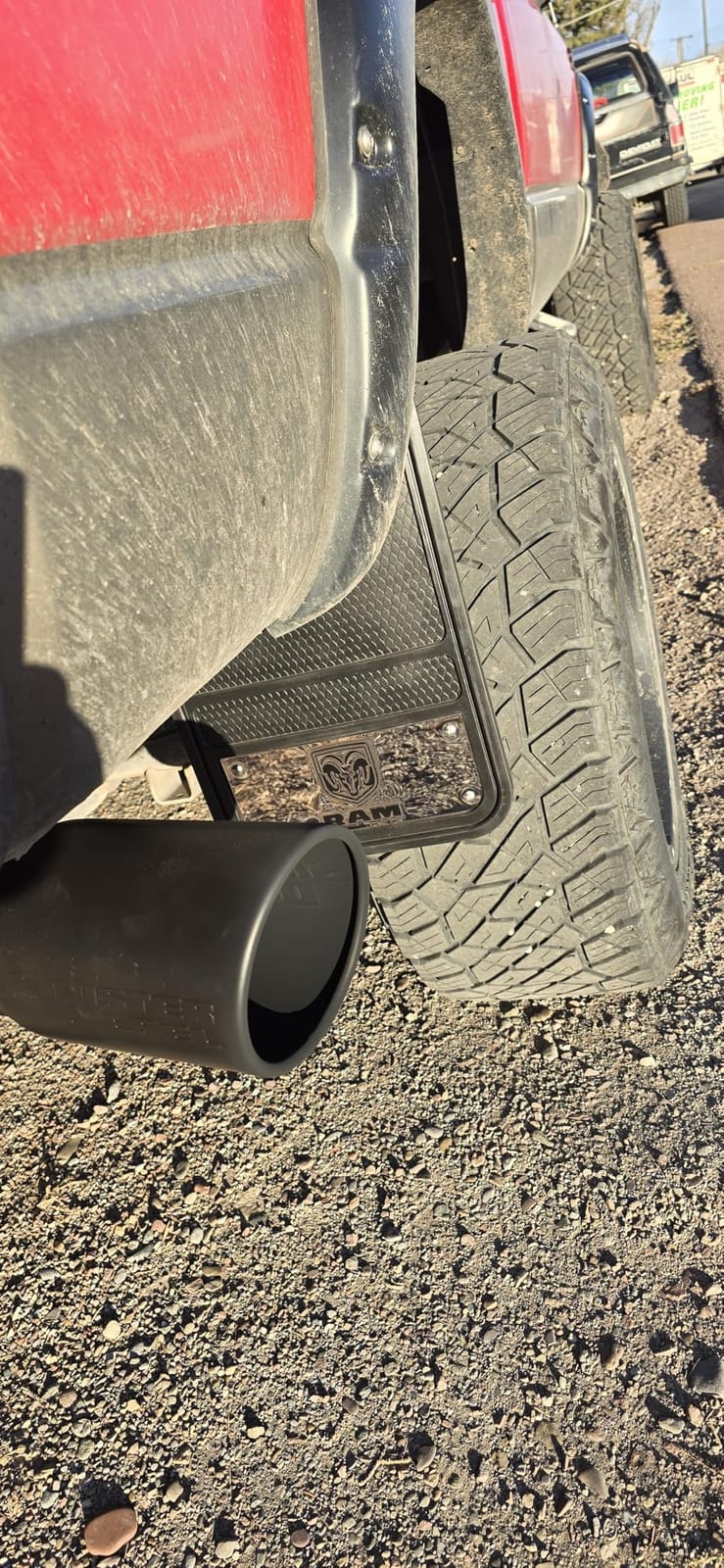 Plasticolor Ram Heavy Duty Front 12 X 23 Mud Guards, 12