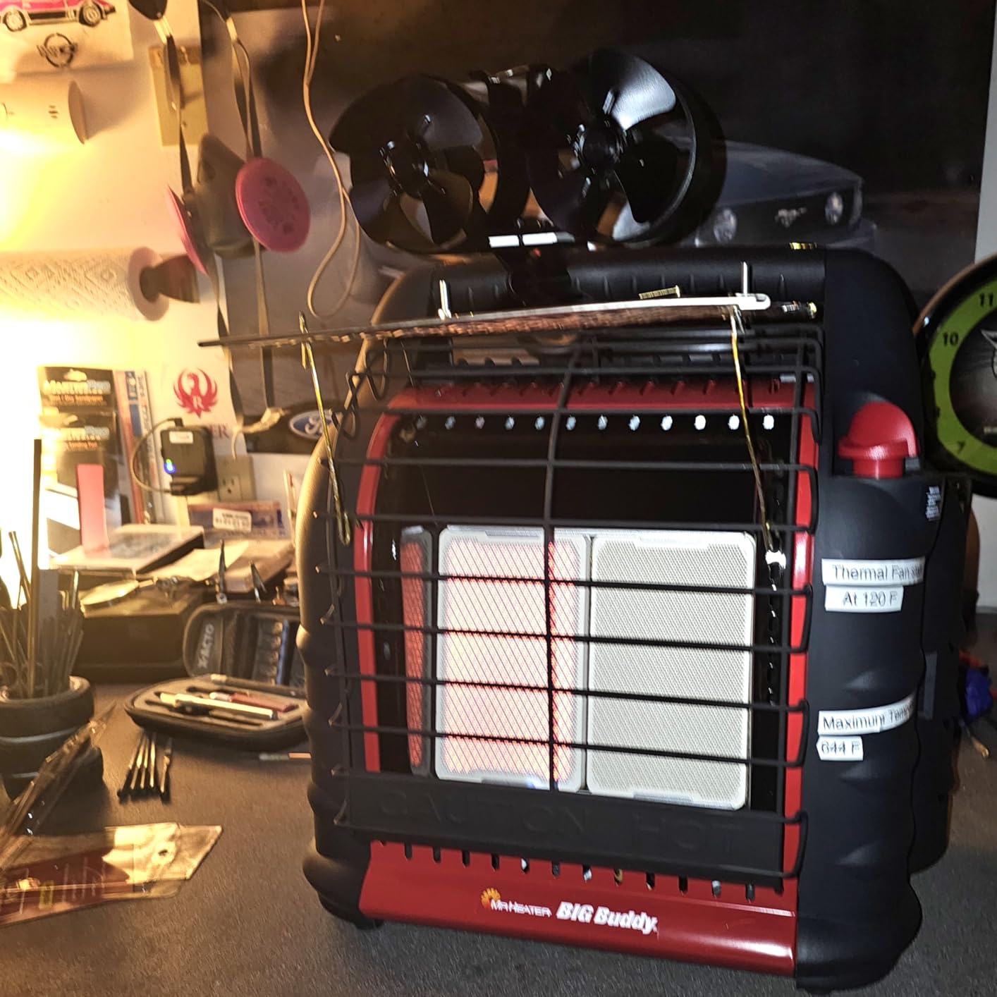Mr. Heater 18,000 BTU Big Buddy Heater NF customer photo 2