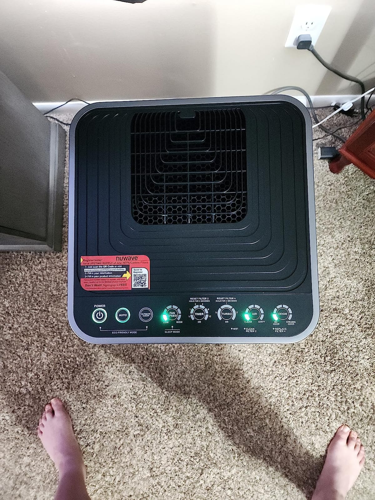 Nuwave Whole House Air Purifiers, Oxypure Smart Air Purifier with 5 Stages customer photo 1