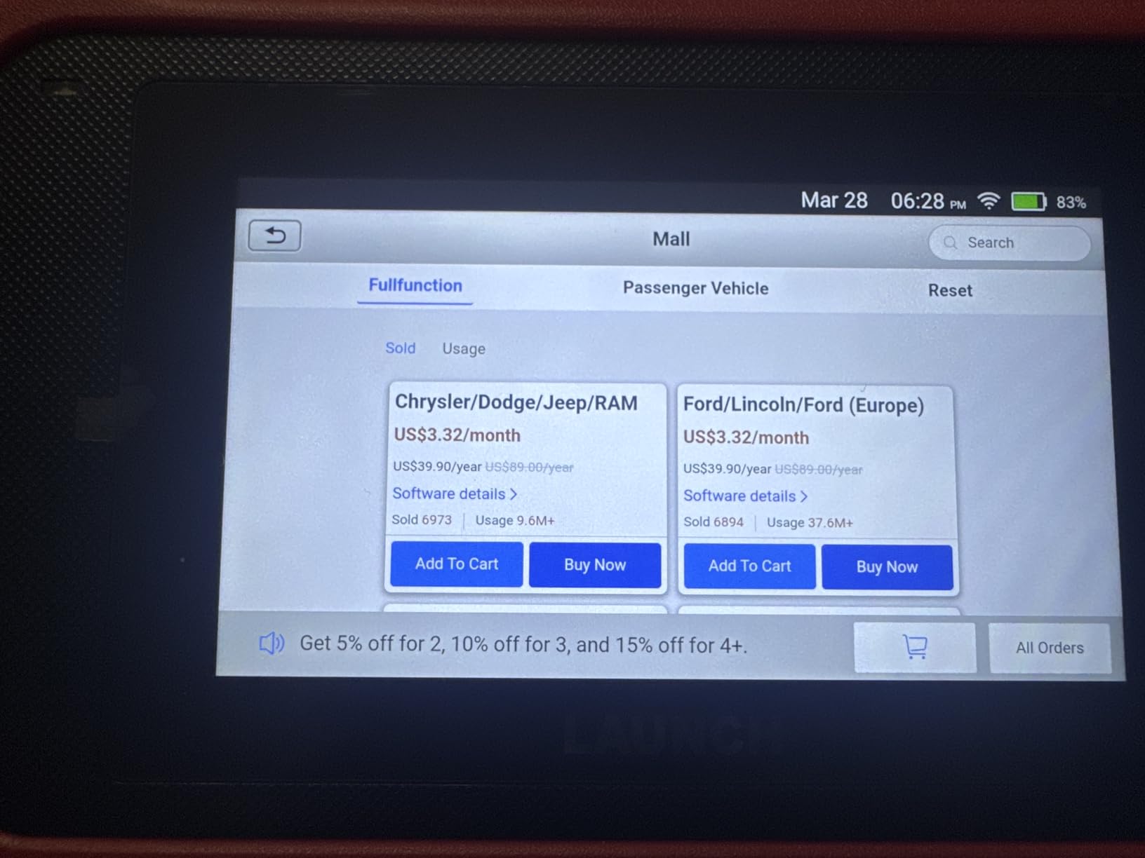 LAUNCH OBD2 Scanner CRP123I V3.0 Elite,7 Resets Car Scanner,Lifetime Update customer photo 1