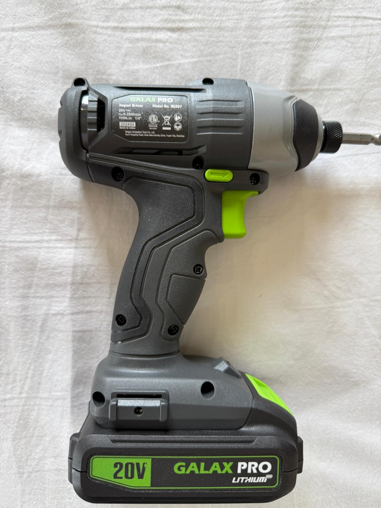 GALAX PRO Cordless Drill Impact Driver combo kit with1.3 Ah Battery customer photo 2