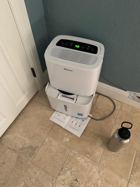 Shinco 6,000 Sq.Ft Energy Star Dehumidifier with WIFI, Ideal for Large Rooms and Home Basements, Efficient Moisture Removal with Adjustable Humidity Control, 1.32 Gallons Water Tank customer photo 2