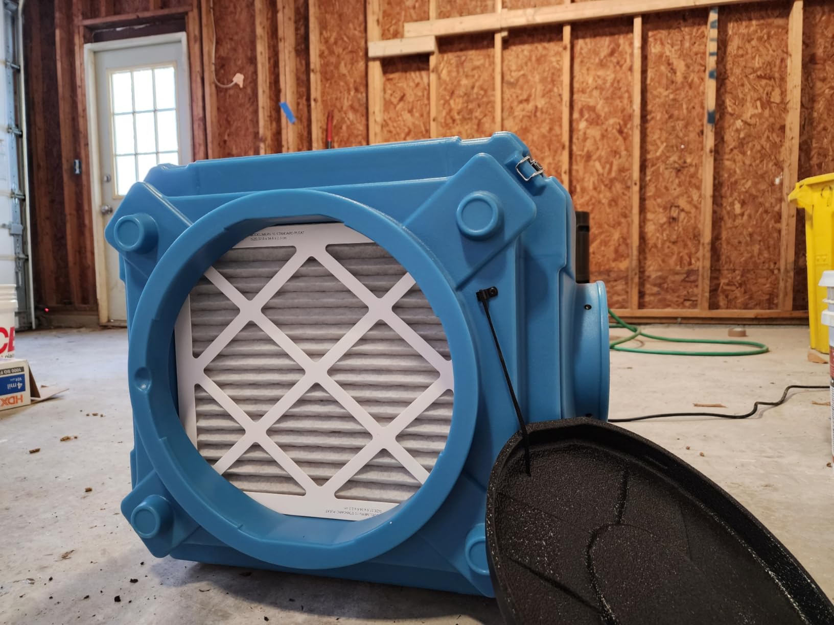 ALORAIR Air Scrubber with 3 Stage Filtration, Clean Shield Hepa 550, Blue customer photo 1