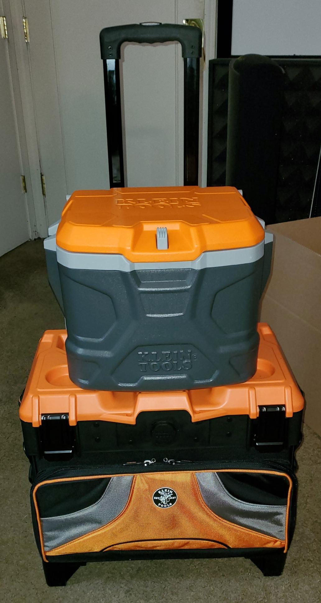 Klein Tools 55473RTB Rolling Tool Bag, Tradesman Pro Tool Master, 250lbs Load Rated customer photo 2