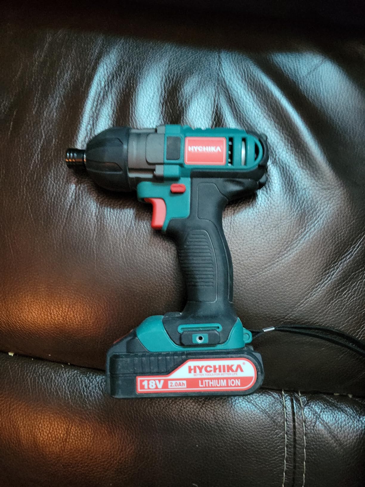 Cordless Drill Driver and Impact Driver 20V, HYCHIKA Drill Combo Kit, 2x2.0Ah Batteries, 1H Fast Charging, 22PCS Accessories for Drilling Wood, Metal and Plastic customer photo 1