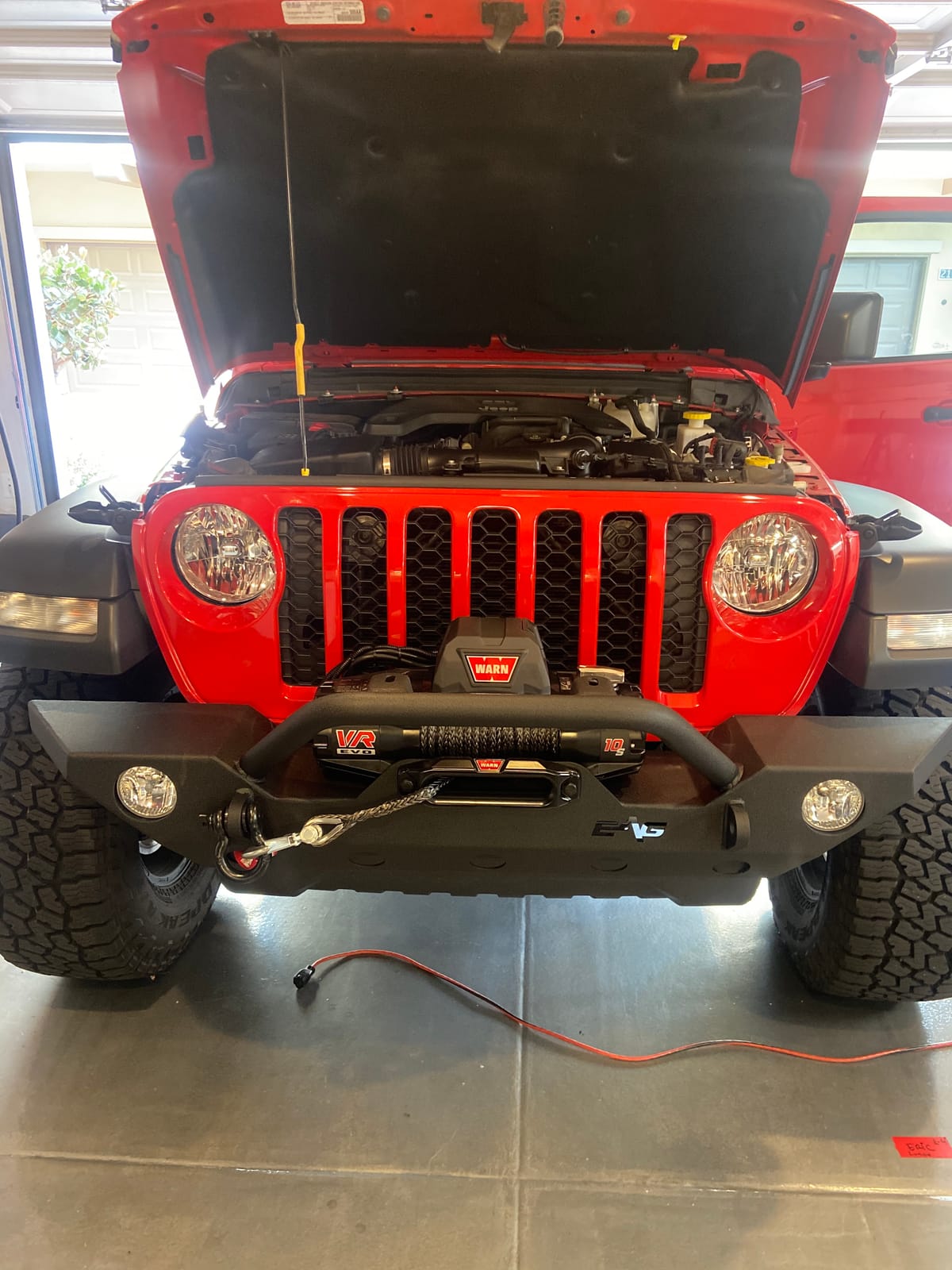 WARN VR EVO 10-S Electric 12V Winch 10,000 lb Pull Capacity - 103253 customer photo 1