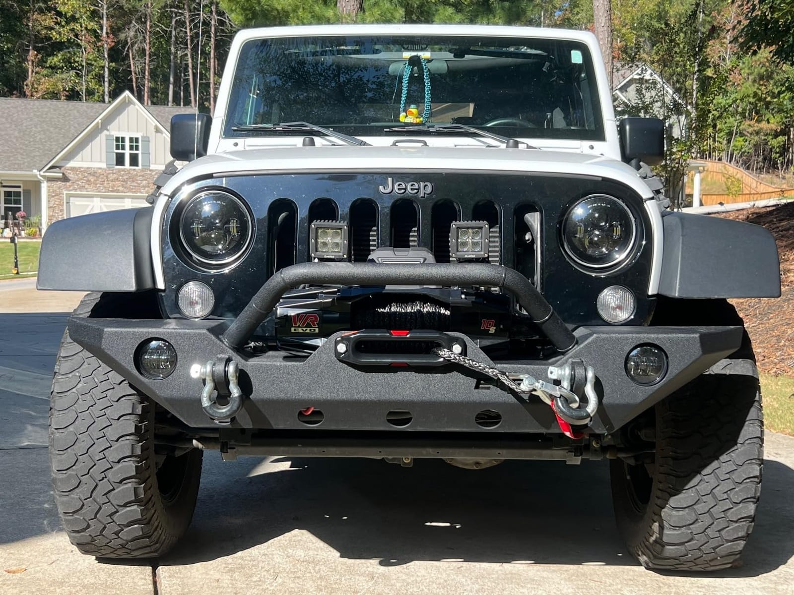 WARN VR EVO 10-S Electric 12V Winch 10,000 lb Pull Capacity - 103253 customer photo 2