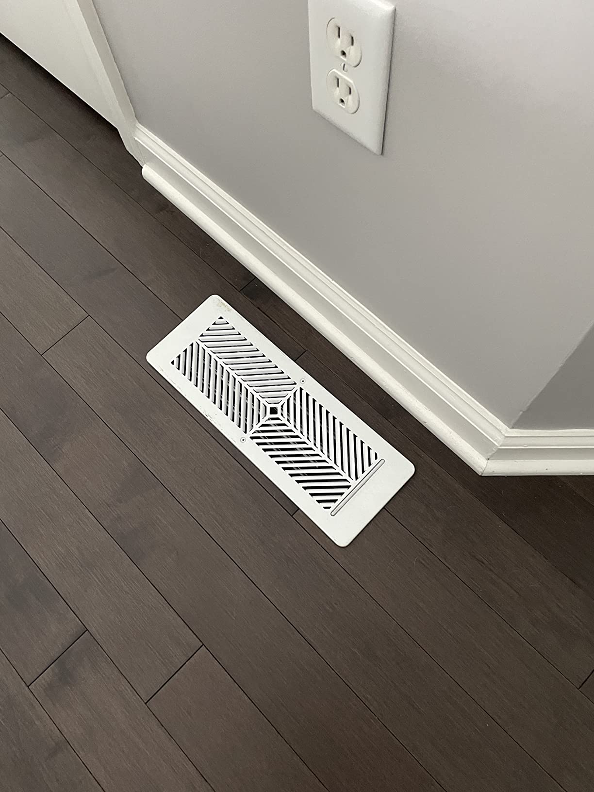 Flair Smart Vent 6x10 (White), AC Vent Cover for Floors, Walls and Ceilings. customer photo 1