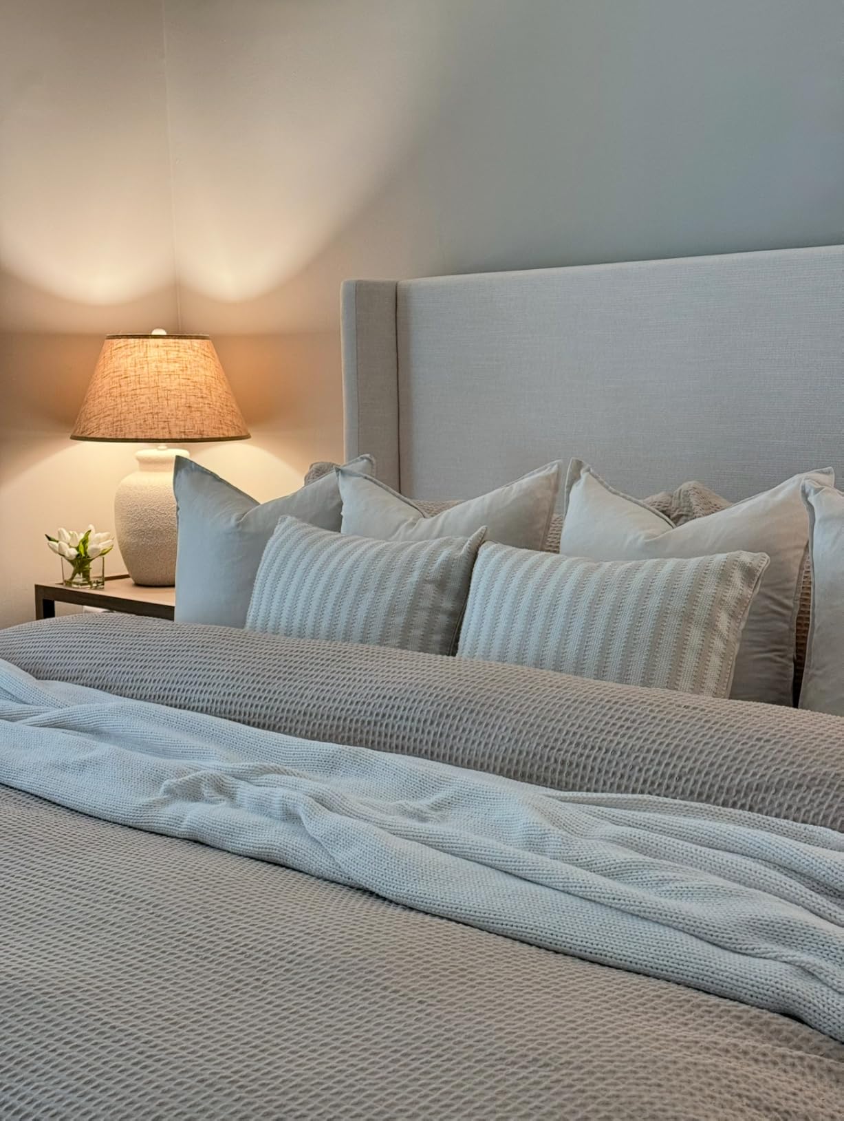 APSMILE Heavyweight Duvet Insert Queen,Winter Down Feather Fibers Comforter customer photo 1