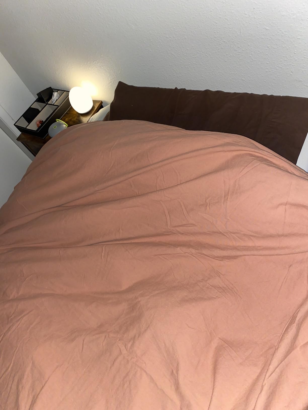 APSMILE Heavyweight Duvet Insert Queen,Winter Down Feather Fibers Comforter customer photo 2