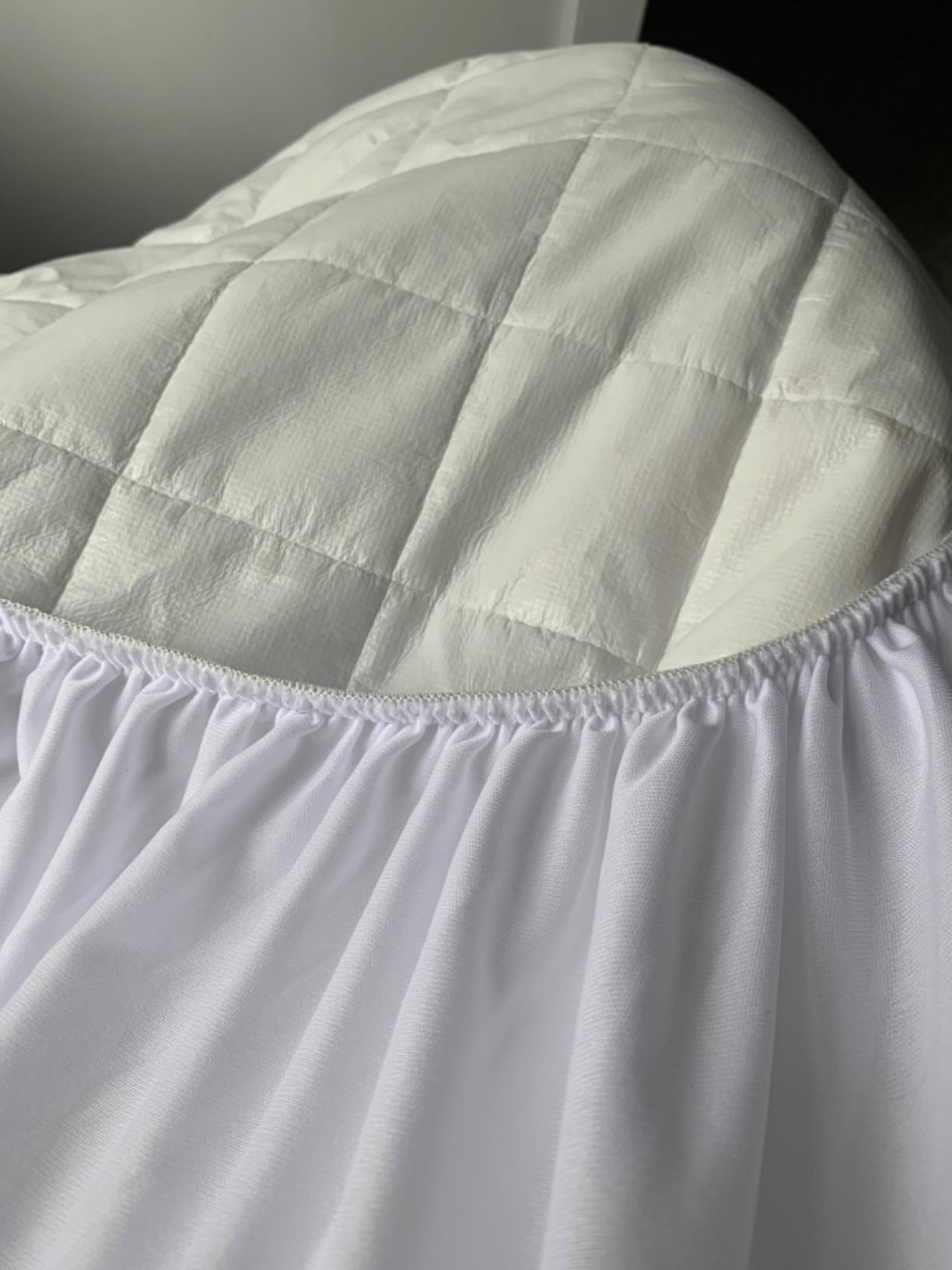GRT 2 Pack Waterproof Crib Mattress Protector, Quilted Baby Mattress Cover Fitted Deep Pocket from 4