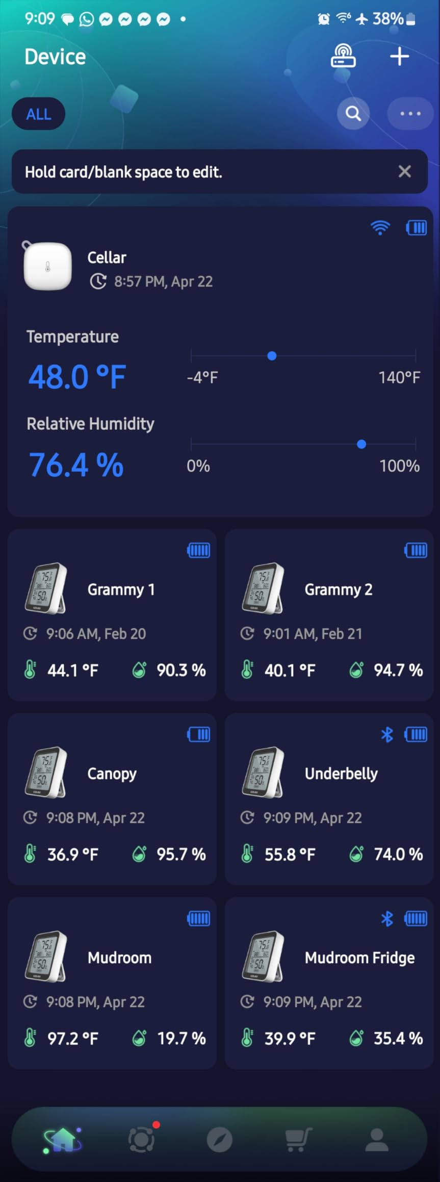 Govee Indoor Hygrometer Thermometer H5075 with Bluetooth App Control customer photo 1