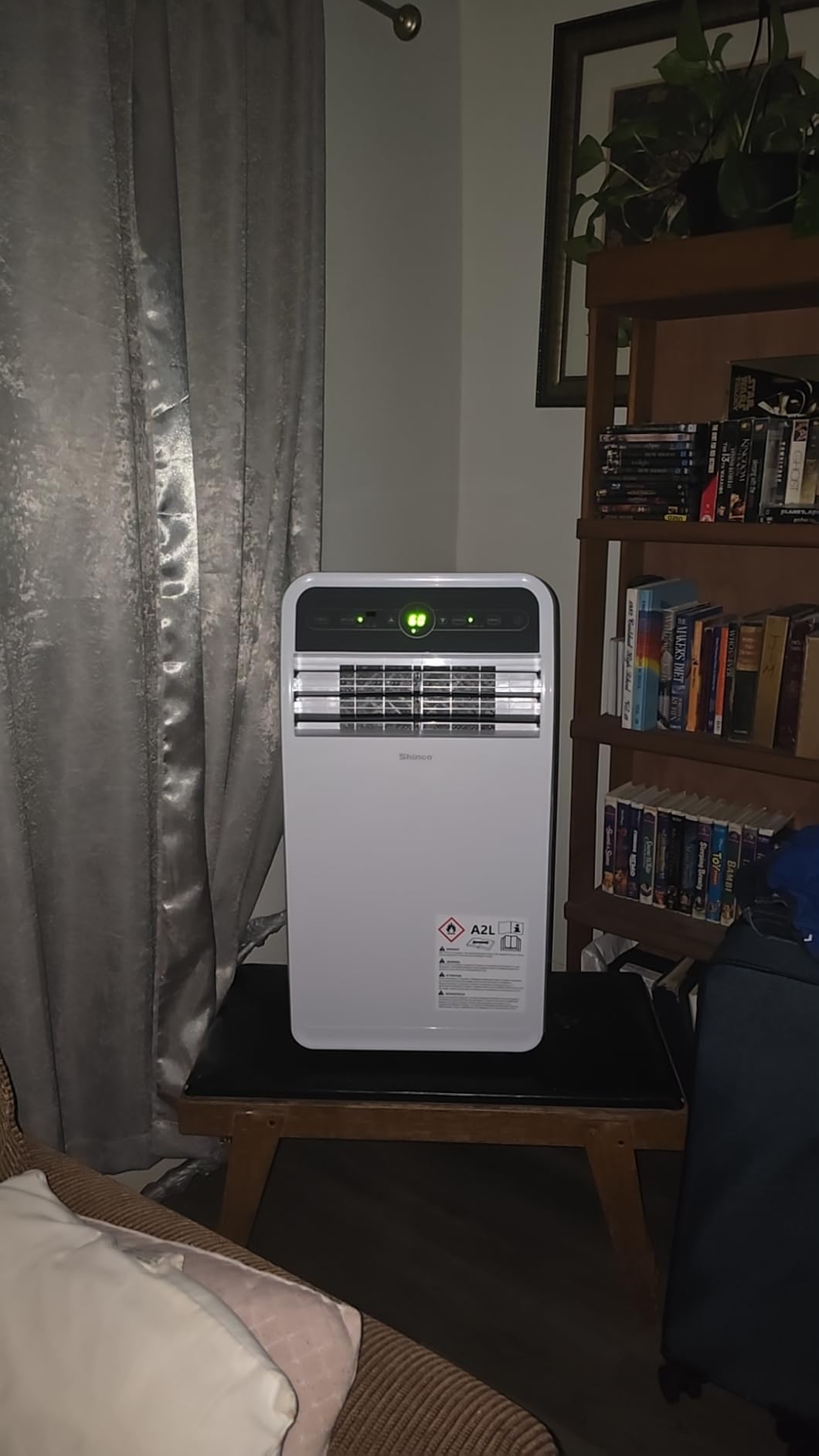 Shinco 12,000 BTU(7,500 BTU SACC) Portable Air Conditioner, Portable AC Unit with Built-in Cool, Dehumidifier&Fan Modes for Room up to 450 sq.ft, with Remote Control, 24 Hour Timer, Installation Kit customer photo 1