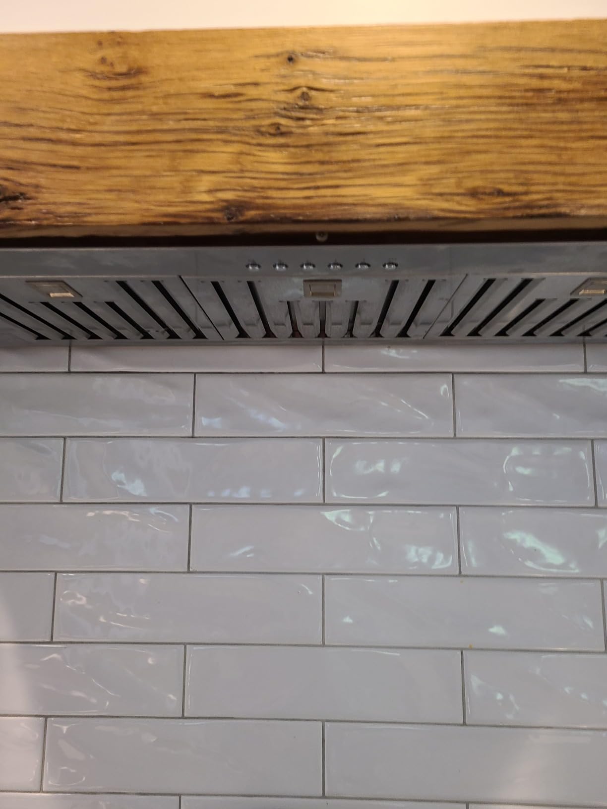 EKON Range Hood Insert 36 Inch, 900 CFM Built-in Kitchen Vent Hood, Ducted or Ductless Convertible, 4-Speed Soft Touch Panel, Stainless Steel Filters, Over Stove Vent Hood NAB01-36 customer photo 1