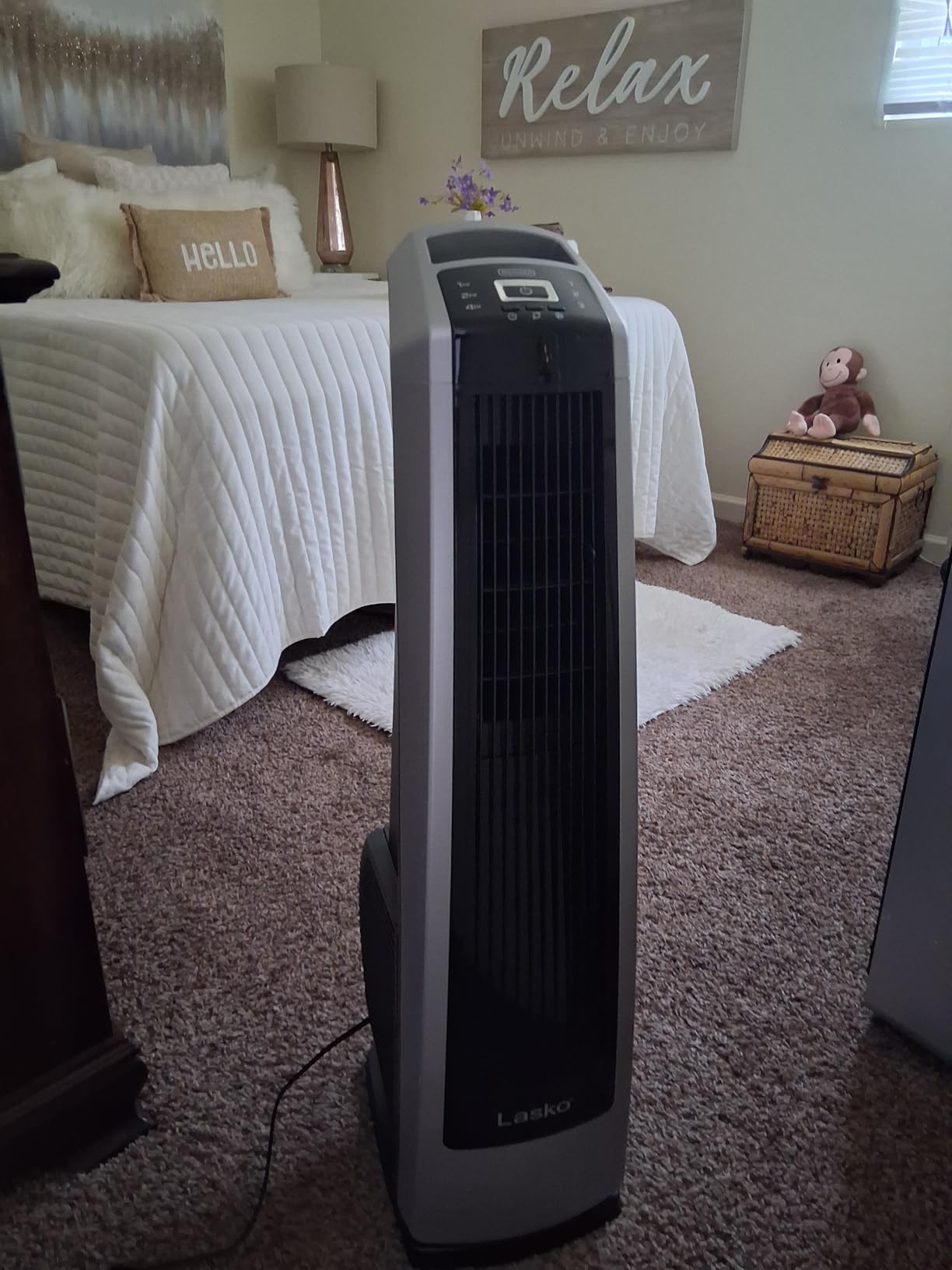 Lasko High Velocity Oscillating Tower Fan - 35