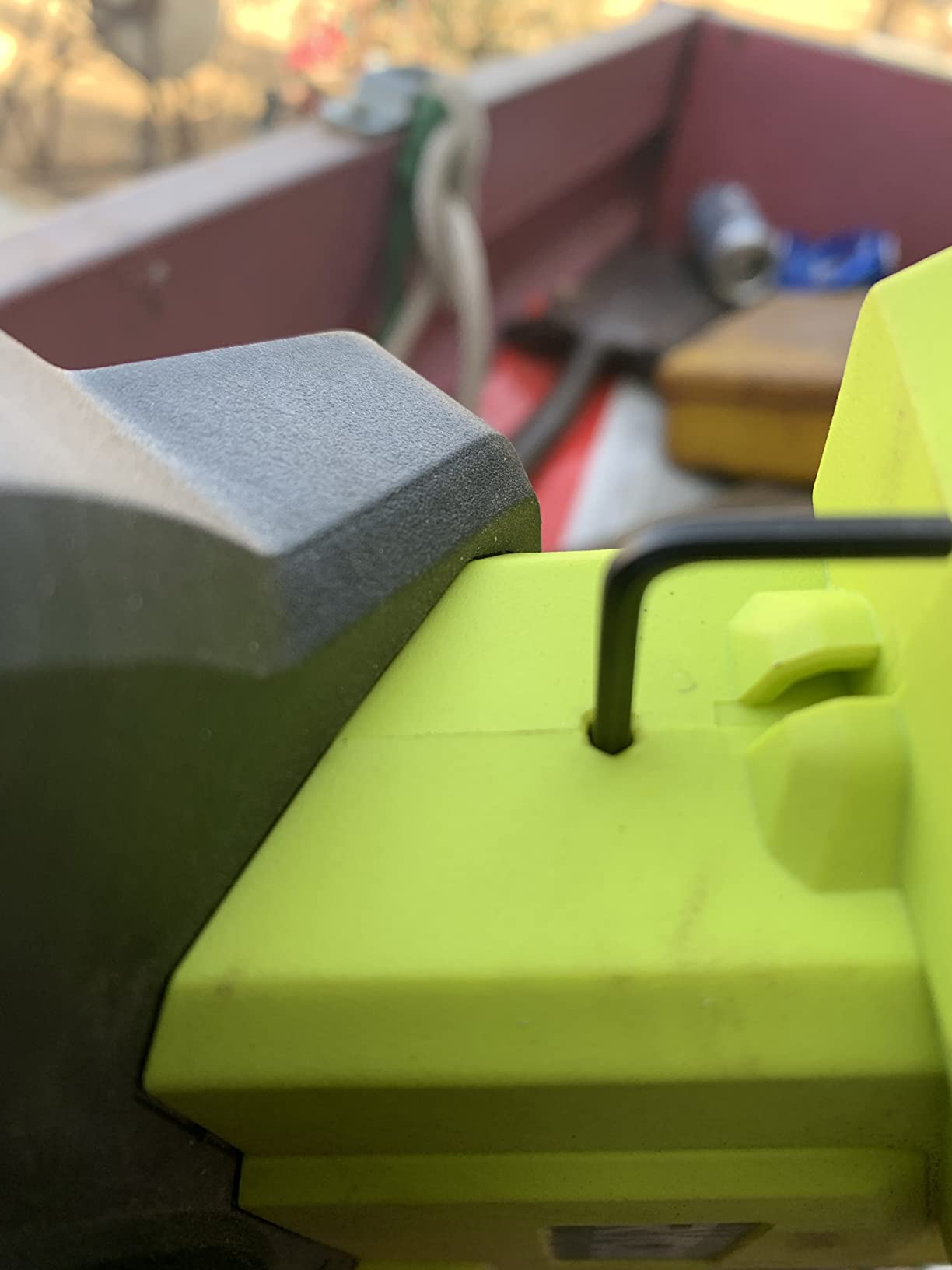 RYOBI ONEAND 18V Cordless 2-1/2 in. Compact Band Saw Tool ONLY P590 customer photo 2