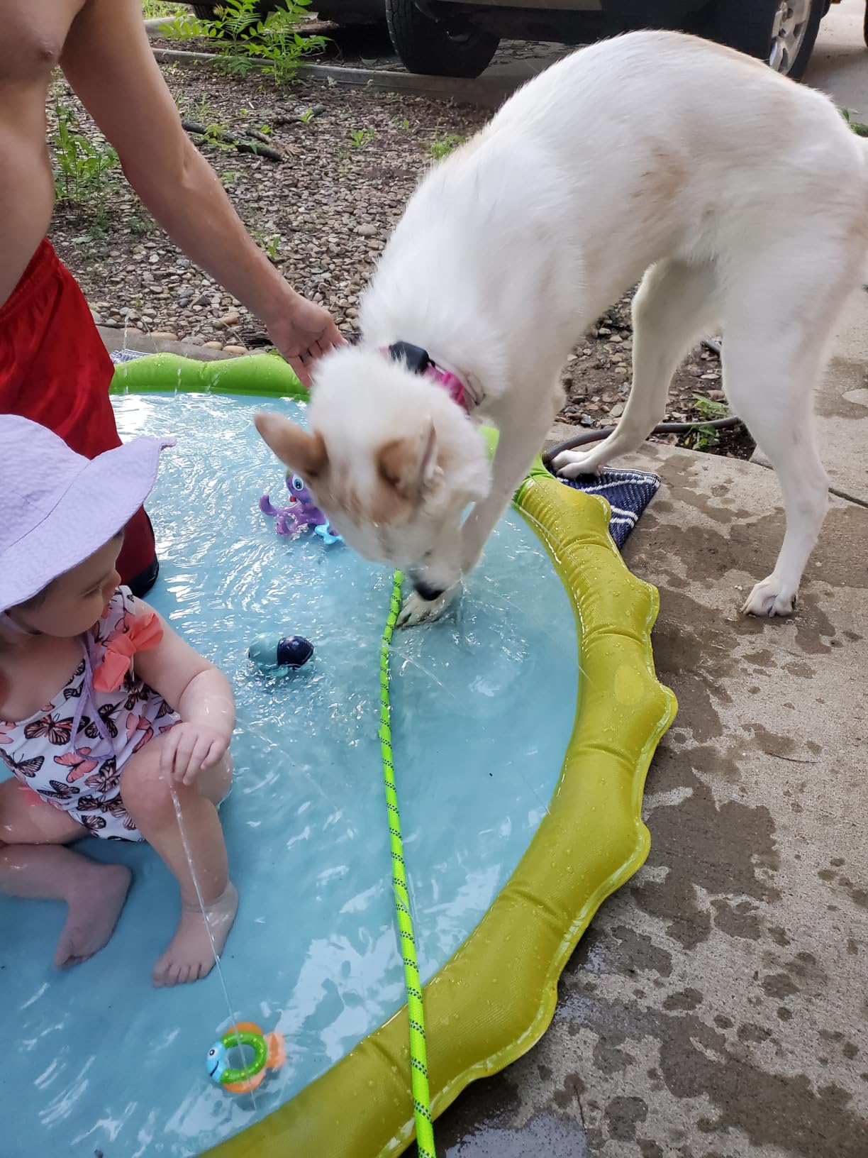 Jasonwell Splash Pad Sprinkler for Kids 60