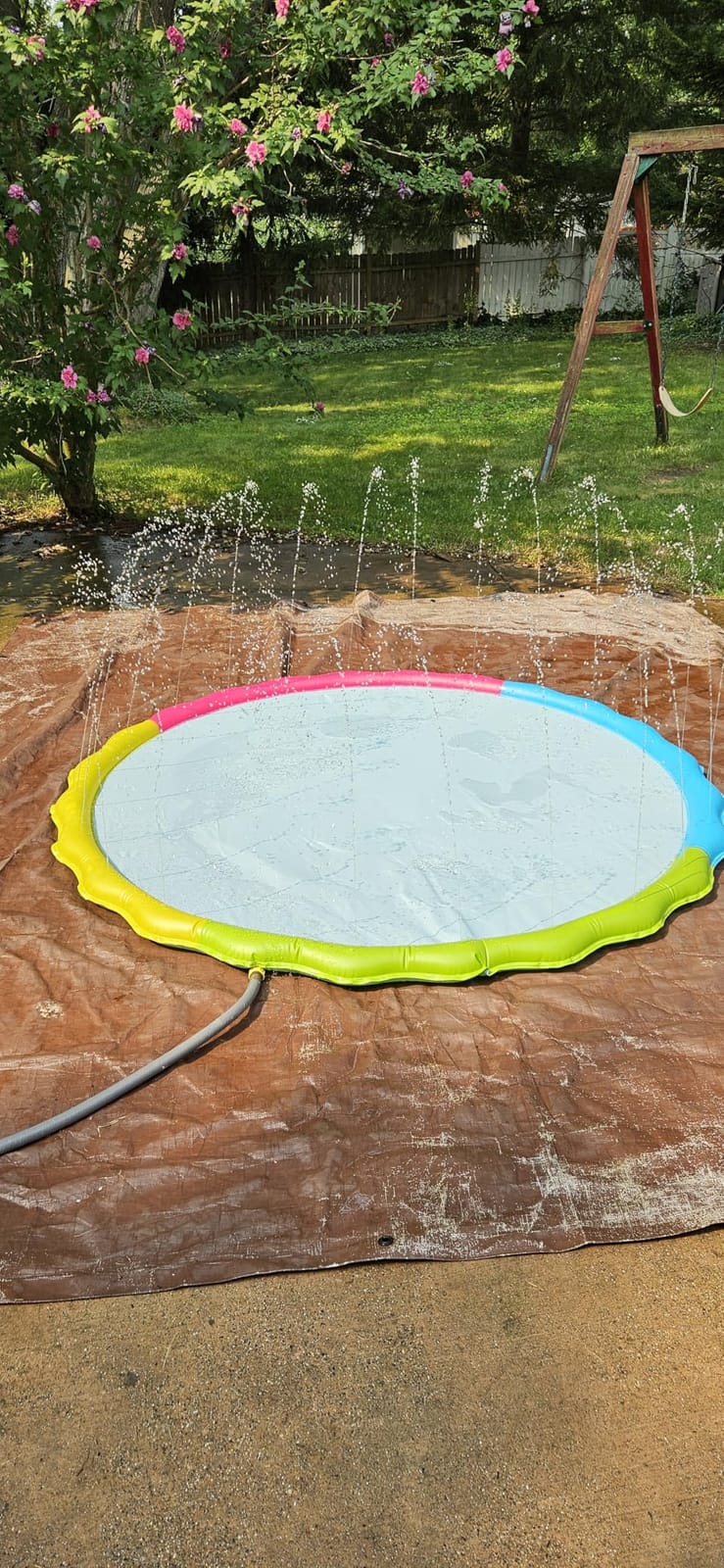 Jasonwell Splash Pad Sprinkler for Kids 60