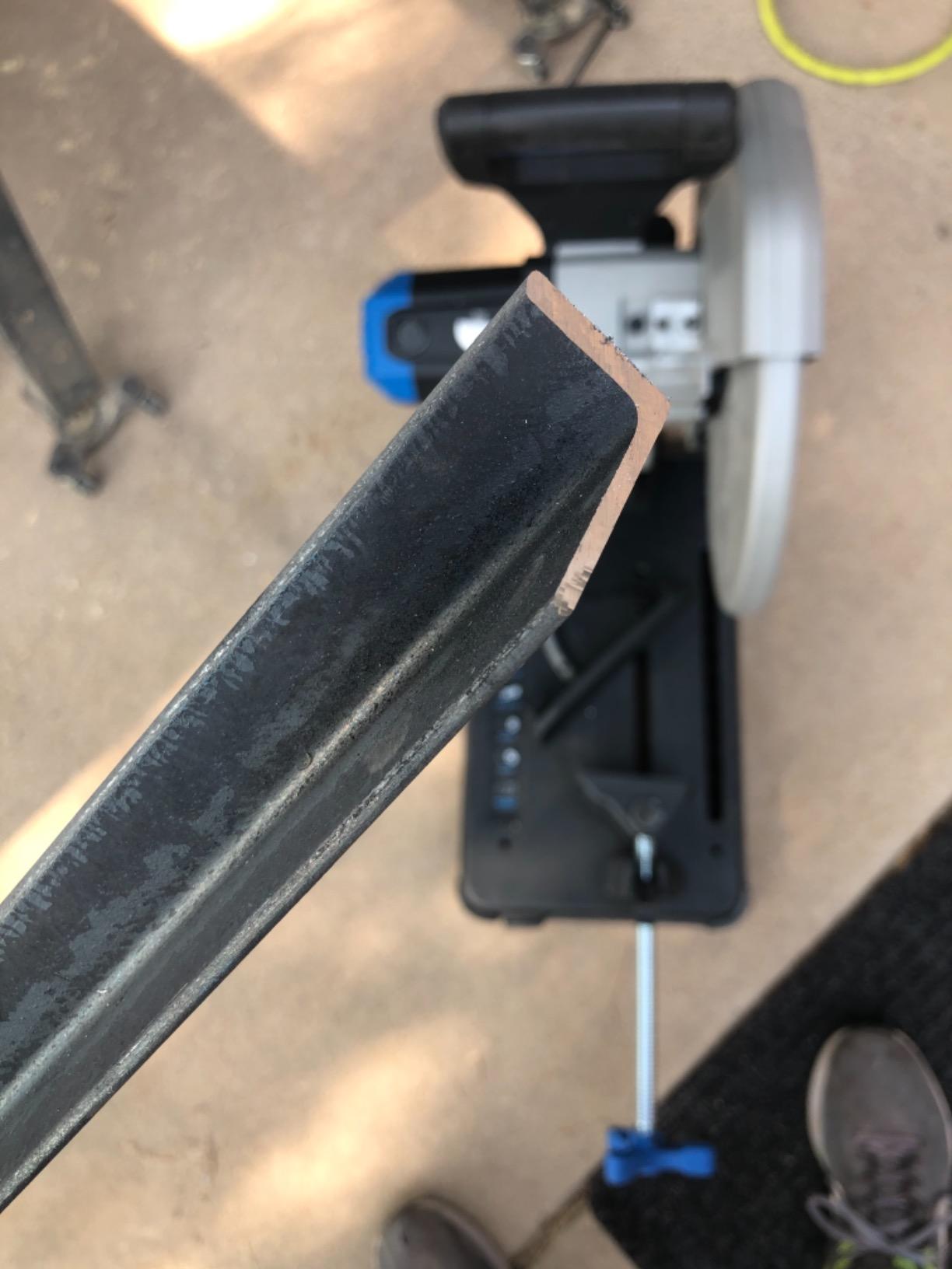 Evolution S355CPSL – Heavy Duty 14 Inch Metal Cutting Chop Saw W/ 14 Inch Carbide-Tipped Blade | Dry Cut | Miter 45° | Chop Saw For Cutting Metal – Accurate. Powerful. Reliable customer photo 1