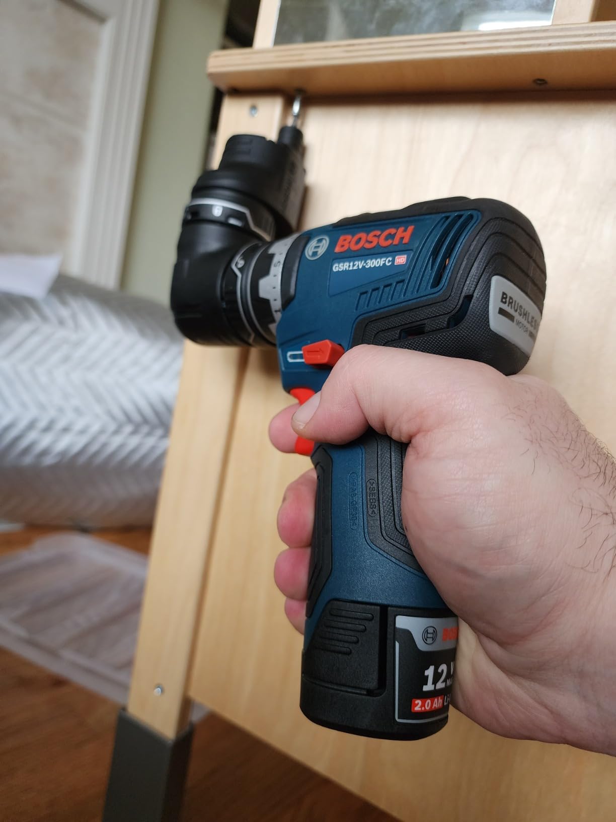 BOSCH GSR12V-300FCB22 12V Max Drill/Driver 5-In-1 Flexiclick System customer photo 1